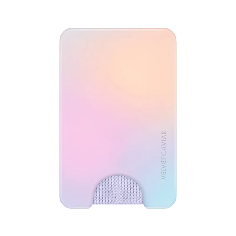 Jelly Glow Aura MagSafe Wallet made by Velvet Caviar