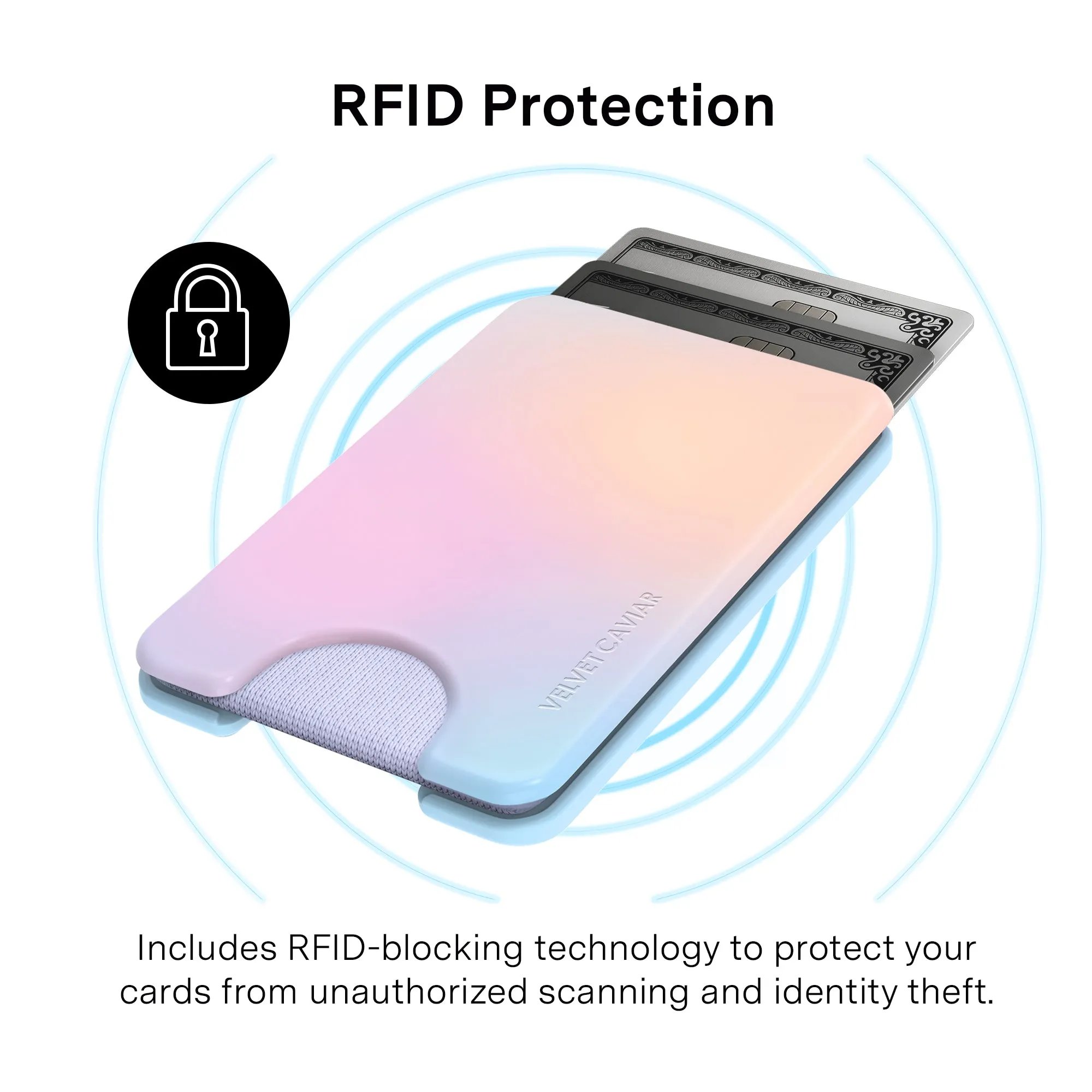 Jelly Glow Aura MagSafe Wallet sold by Velvet Caviar product image thumbnail 3