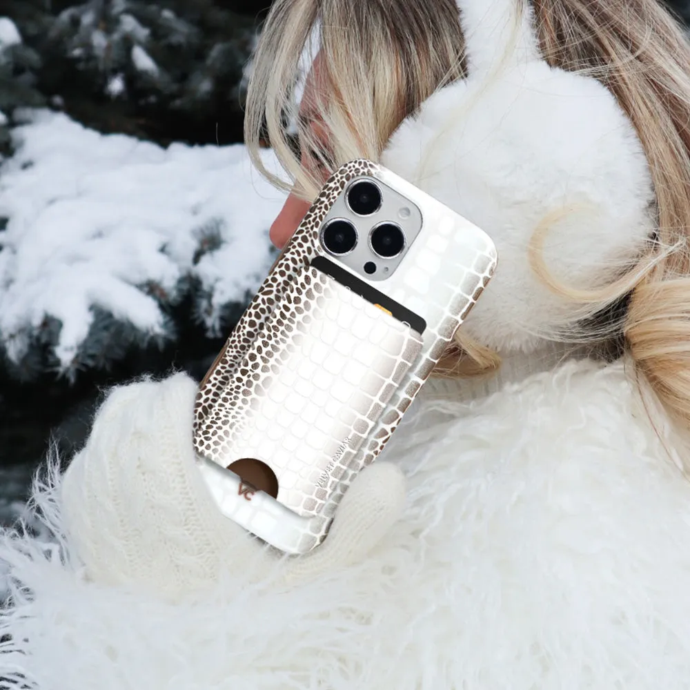 Himalayan Croc MagSafe Wallet sold by Velvet Caviar product image thumbnail 2