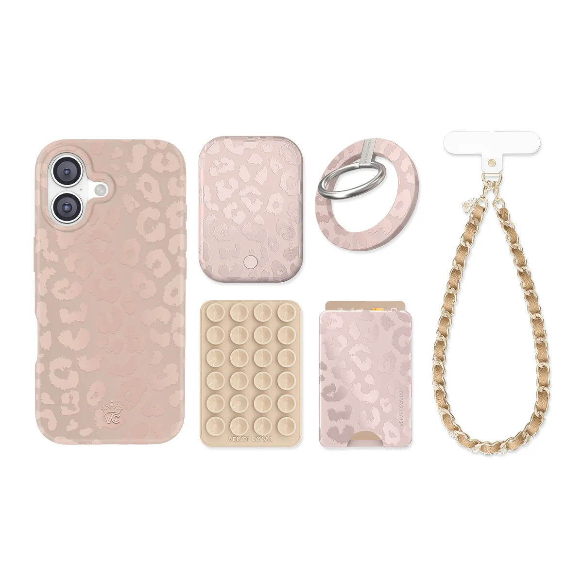 Nude Leopard iPhone Bundle Set sold by Velvet Caviar product image thumbnail 4