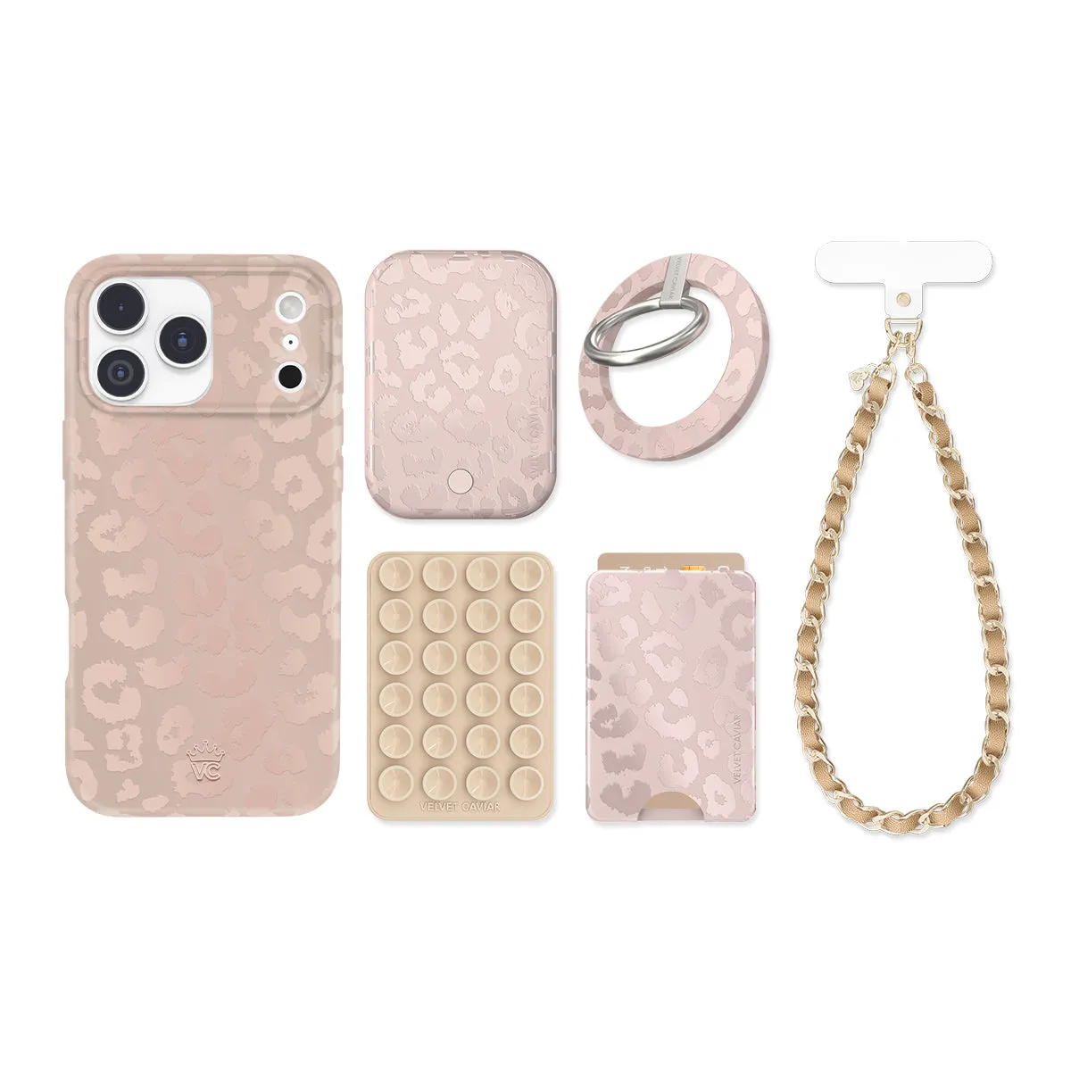 Nude Leopard iPhone Bundle Set sold by Velvet Caviar product image thumbnail 2
