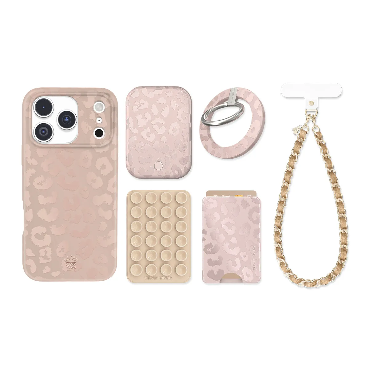 Nude Leopard iPhone Bundle Set sold by Velvet Caviar product image thumbnail 3