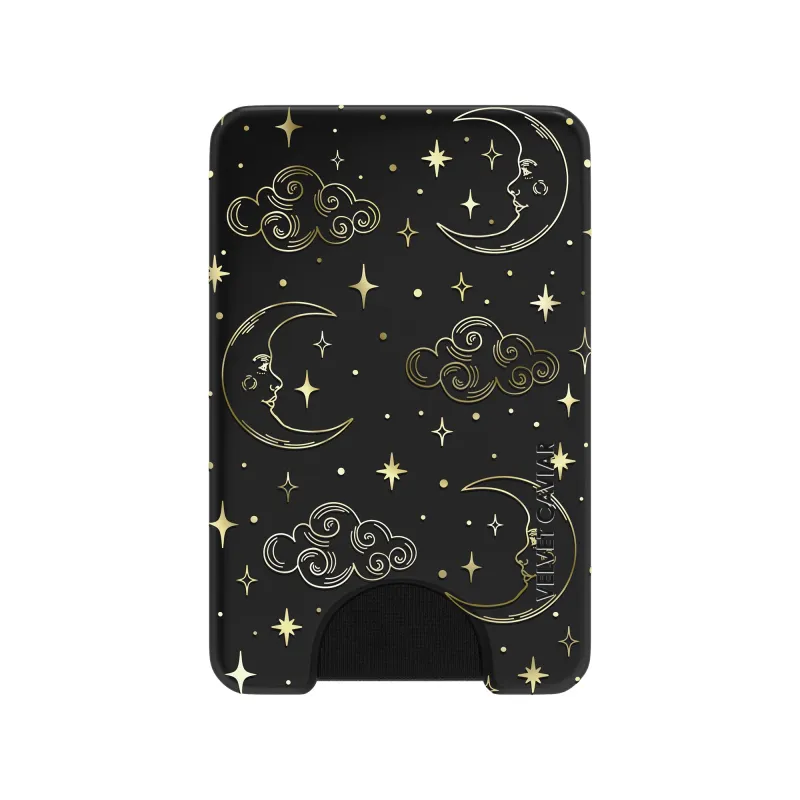 Night Sky Celestial MagSafe Wallet made by Velvet Caviar