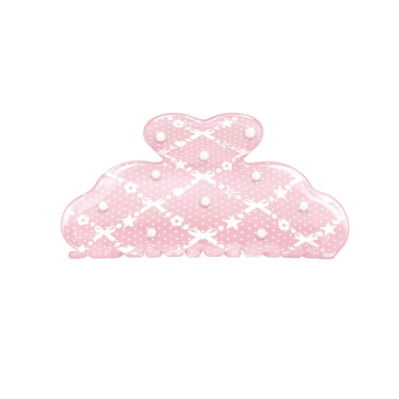 Sugar Pearl Hair Clip made by Velvet Caviar