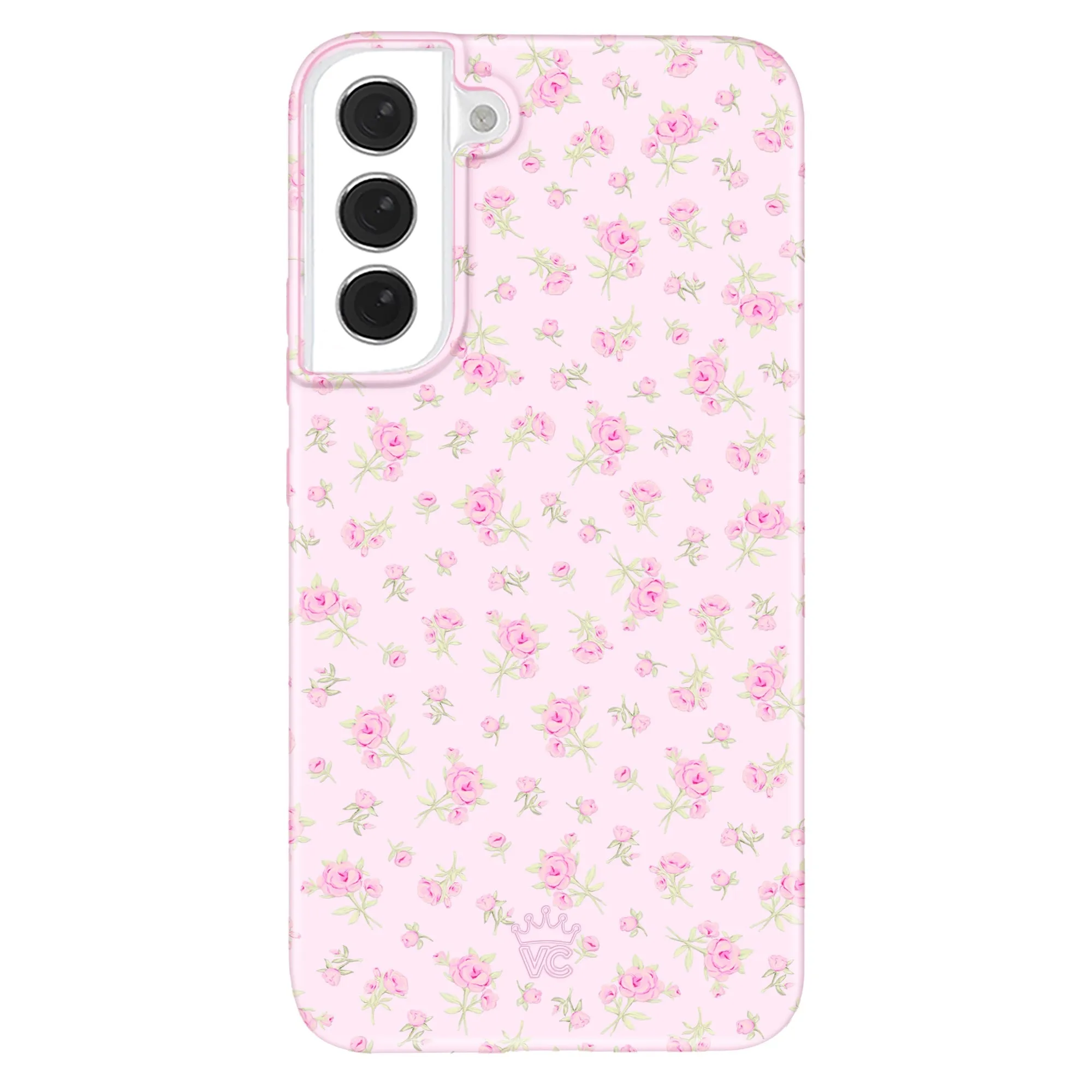 Dainty Pink Floral Samsung Case sold by Velvet Caviar