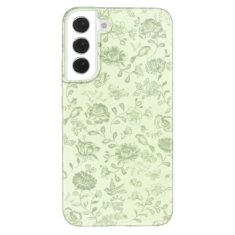 Storybook Sage Floral Samsung Case made by Velvet Caviar