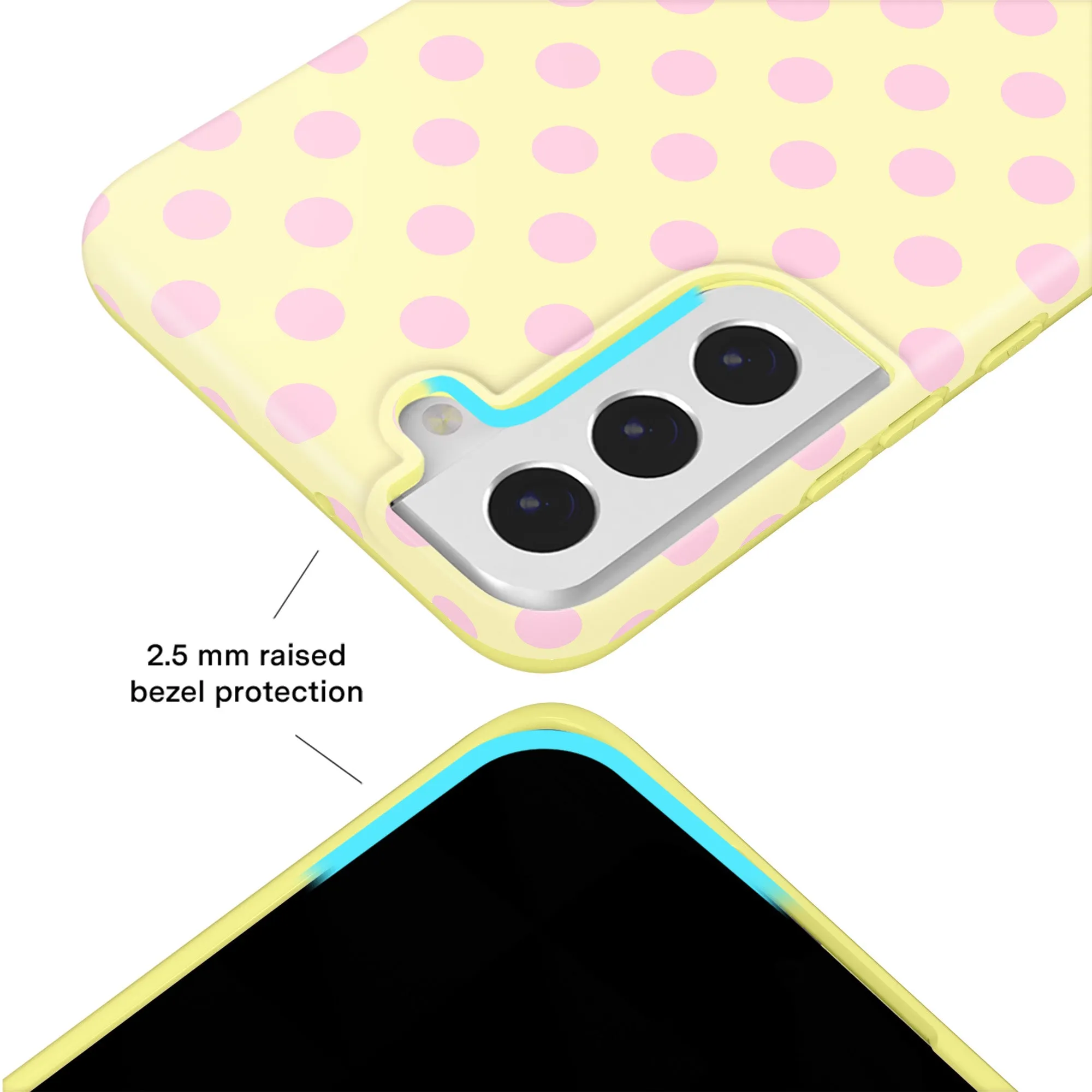 Buttercream Polka Dot Samsung Case sold by Velvet Caviar product image thumbnail 2