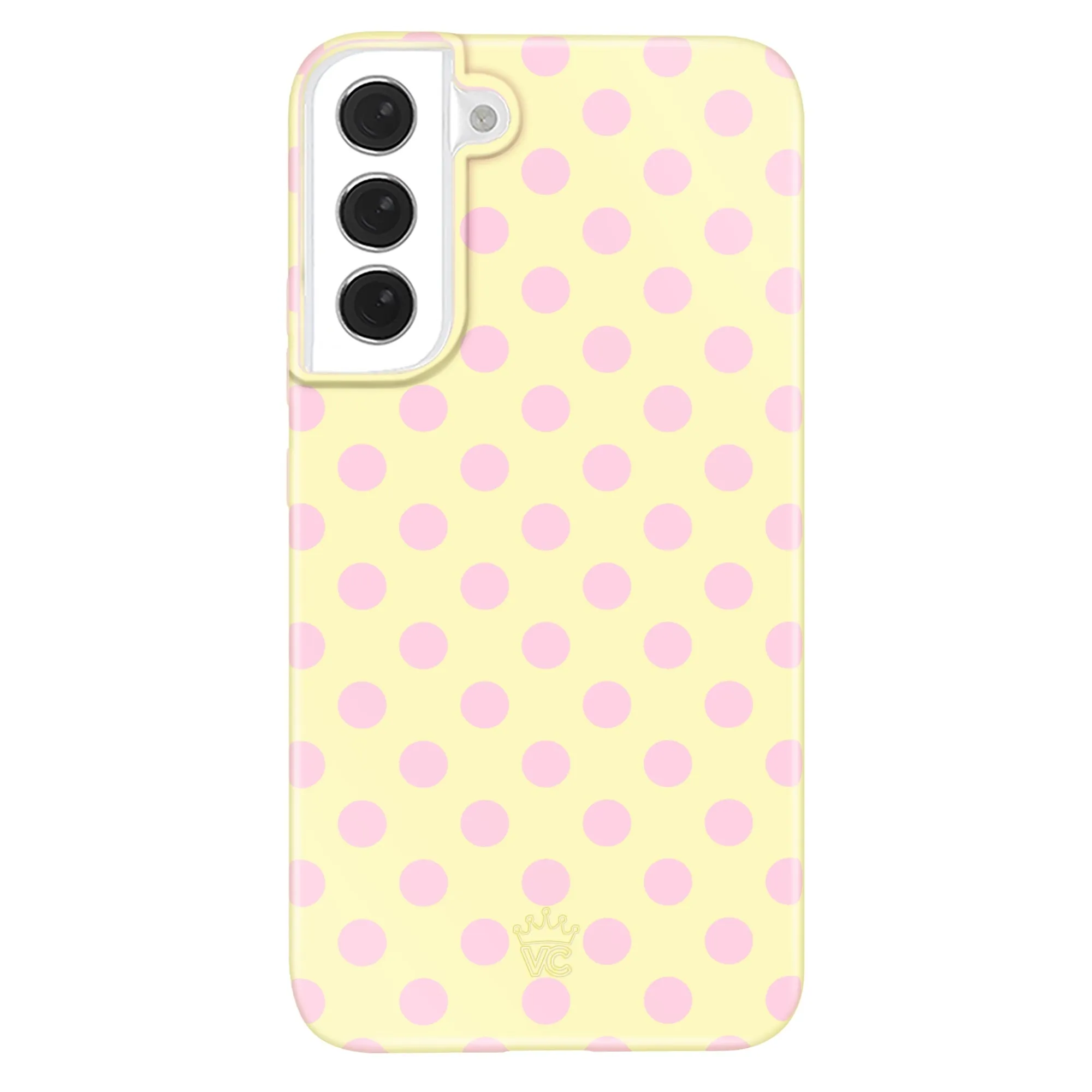 Buttercream Polka Dot Samsung Case sold by Velvet Caviar