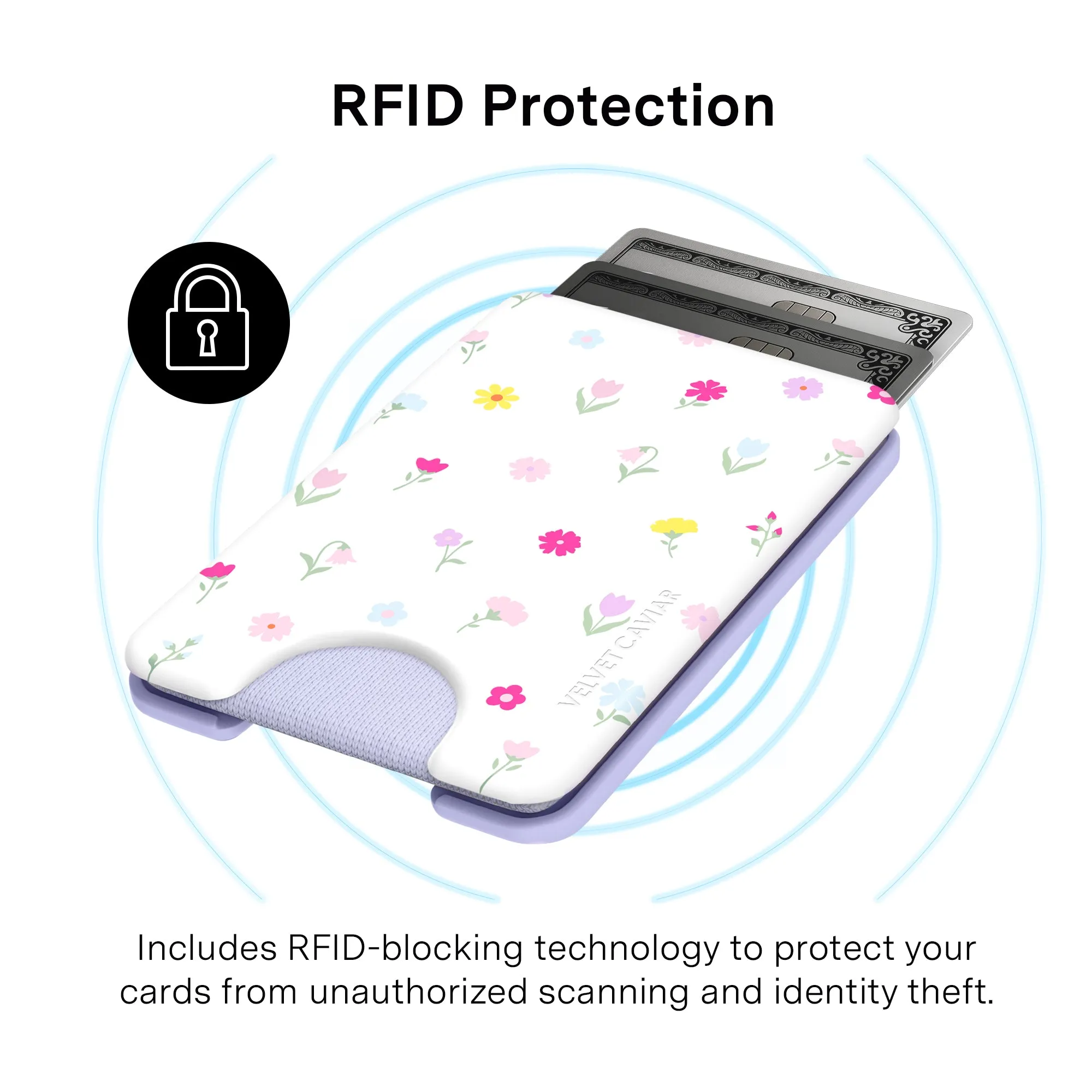 Dreamy Meadow Floral MagSafe Wallet sold by Velvet Caviar product image thumbnail 5