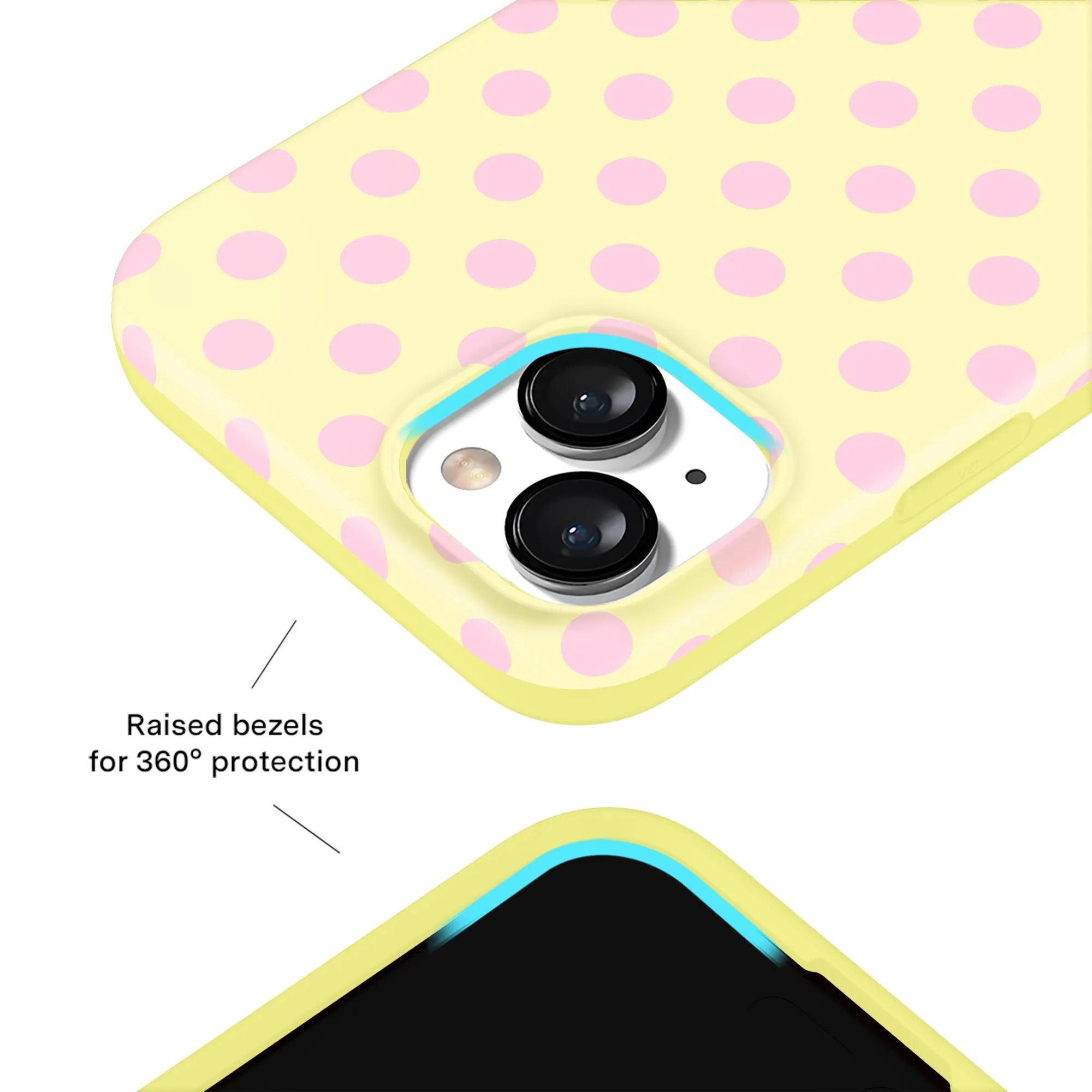 Buttercream Polka Dot iPhone Case sold by Velvet Caviar product image thumbnail 3