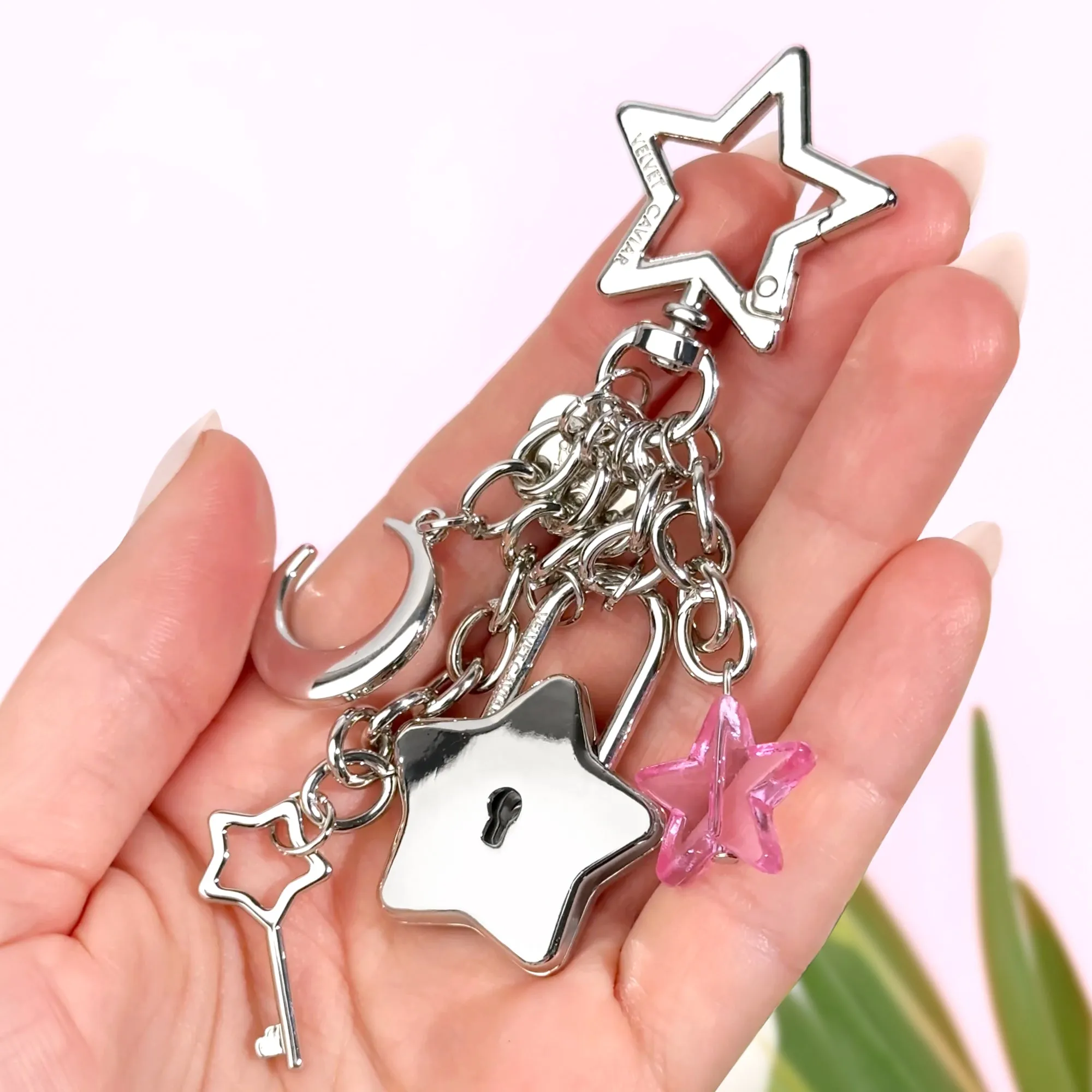 Lucky Star Locket Bag Charm sold by Velvet Caviar product image thumbnail 5