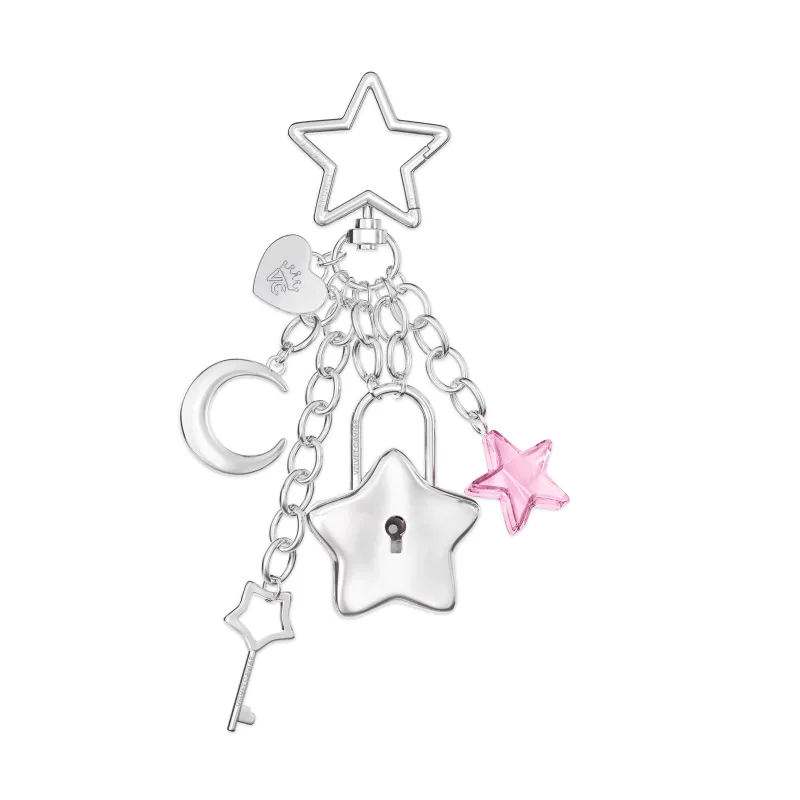 Lucky Star Locket Bag Charm made by Velvet Caviar