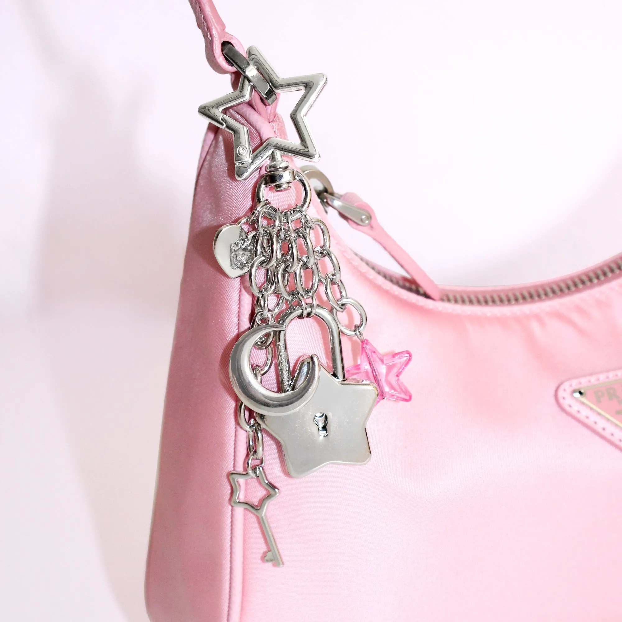 Lucky Star Locket Bag Charm sold by Velvet Caviar product image thumbnail 2