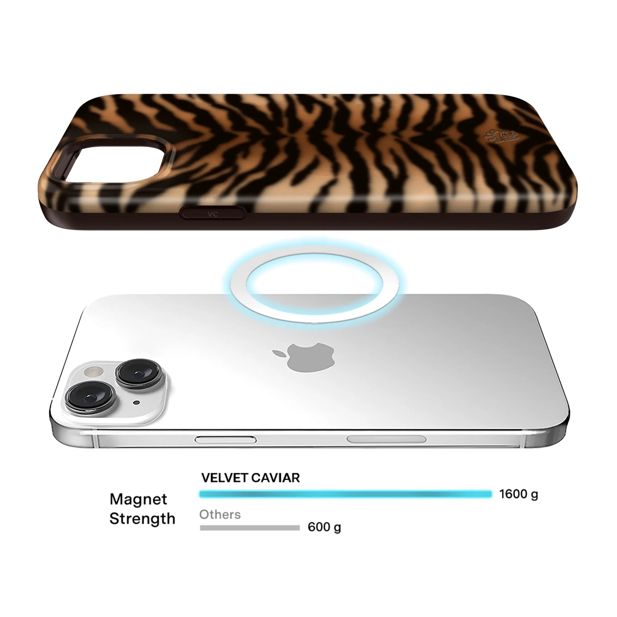 It Girl Tiger iPhone Case sold by Velvet Caviar product image thumbnail 4