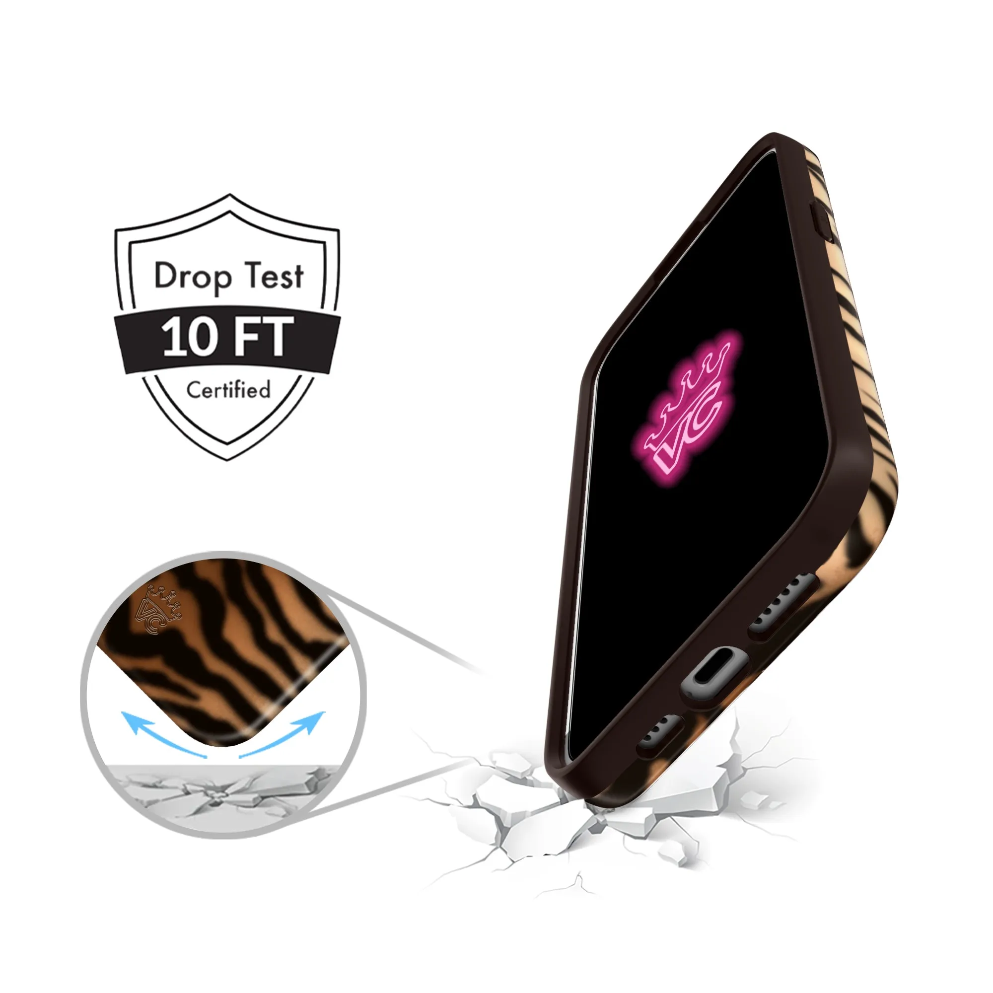 It Girl Tiger iPhone Case sold by Velvet Caviar product image thumbnail 2