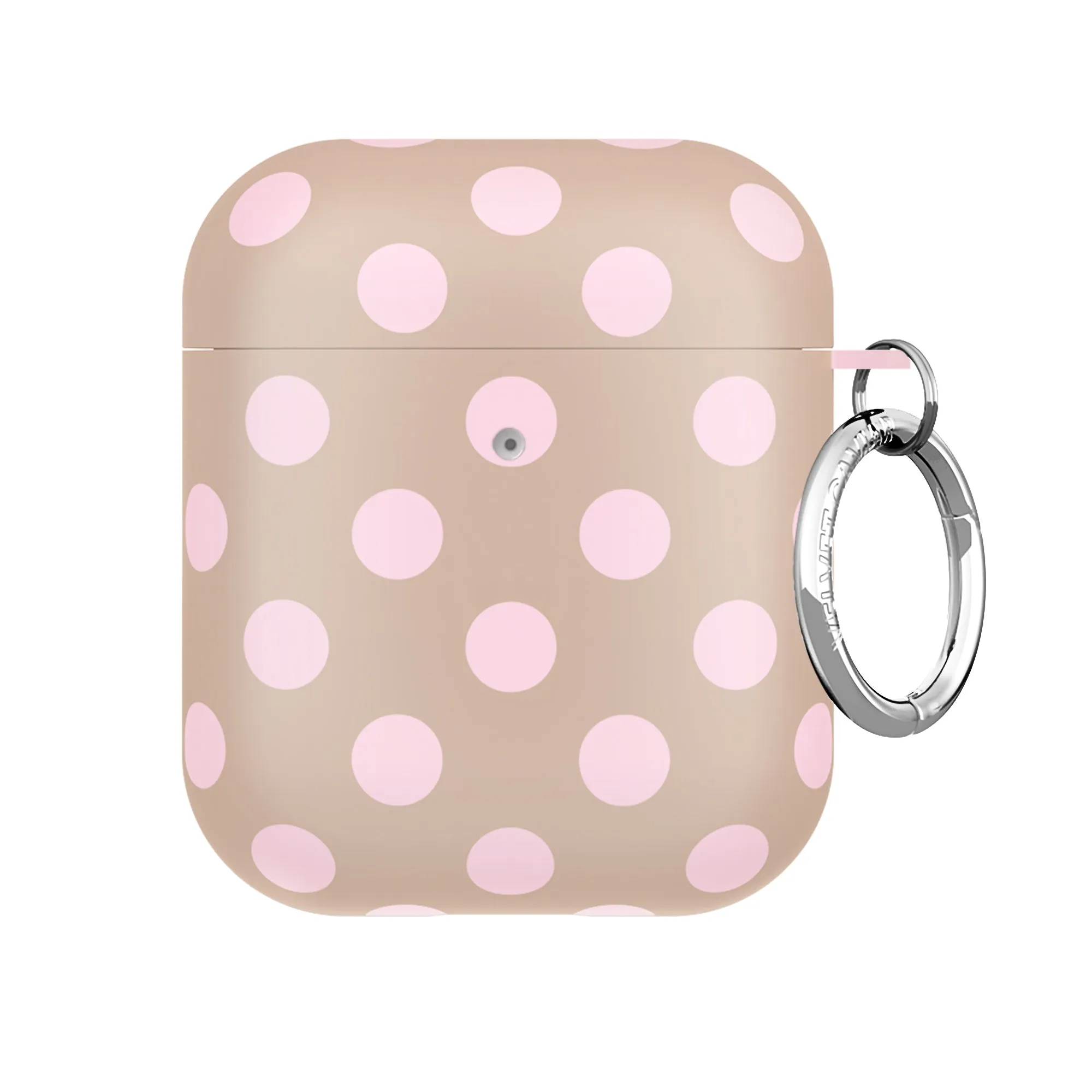 Brown Sugar Polka Dot AirPod Case sold by Velvet Caviar