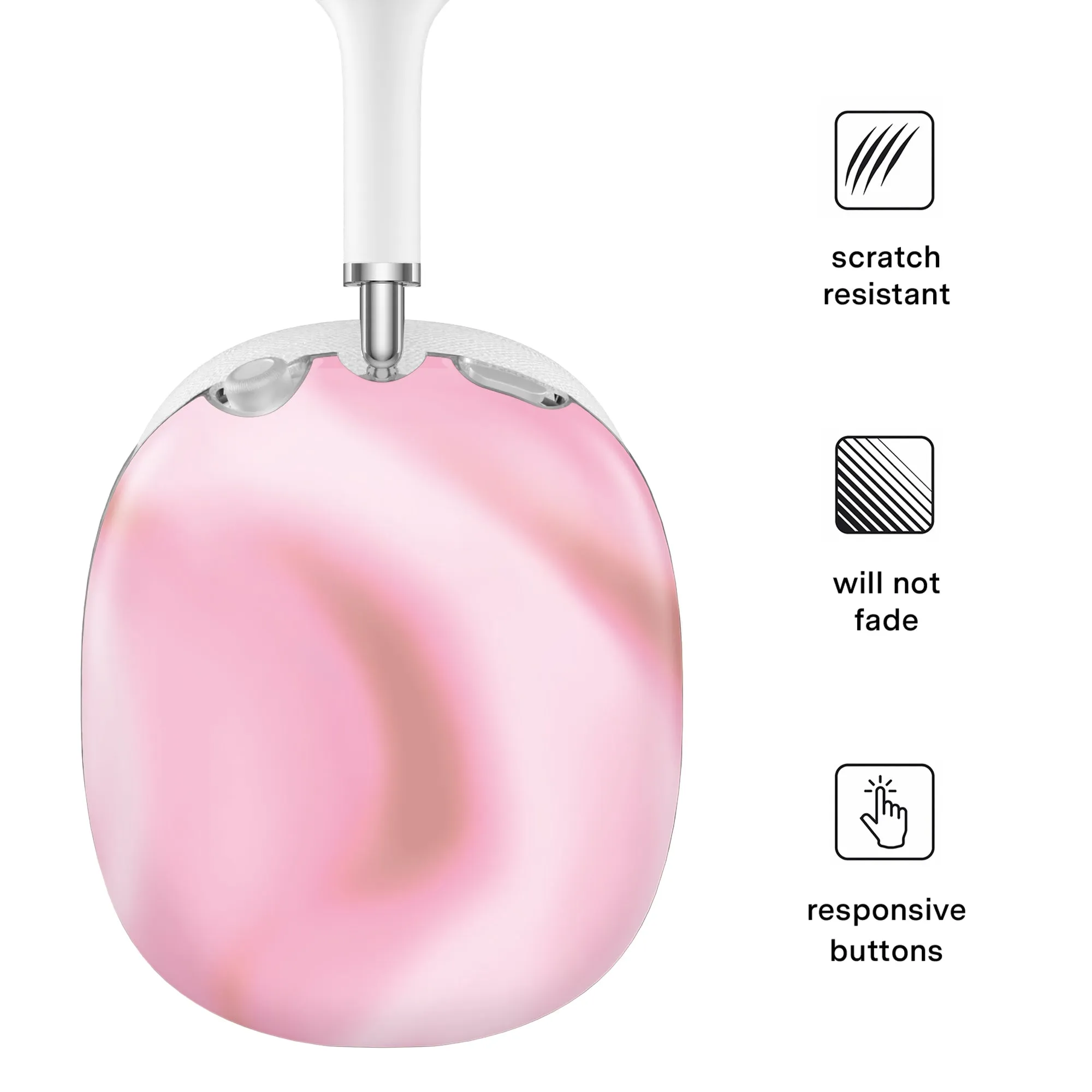 Strawberry Swirl AirPod Max Case sold by Velvet Caviar product image thumbnail 3