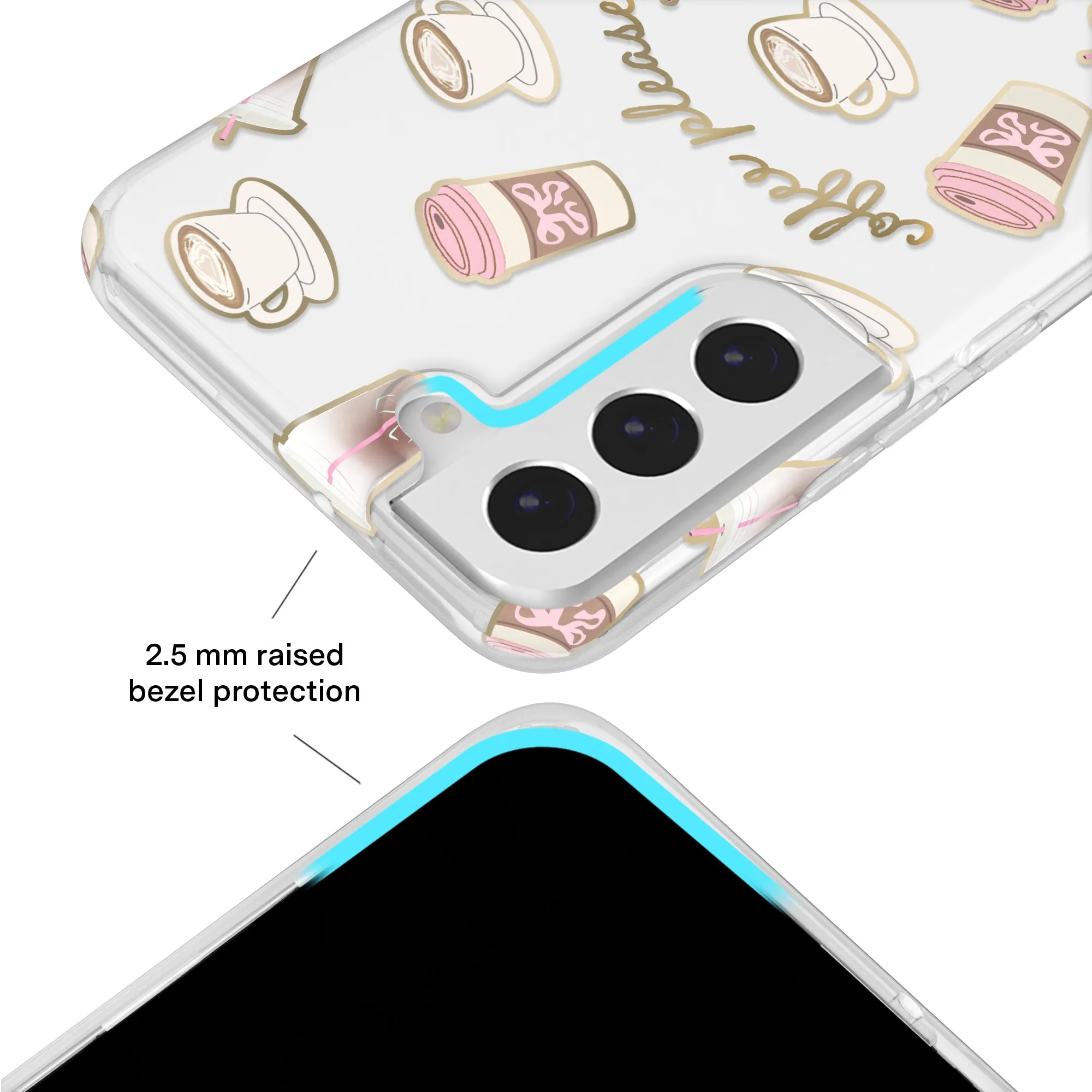 Coffee Please Samsung Case sold by Velvet Caviar product image thumbnail 3