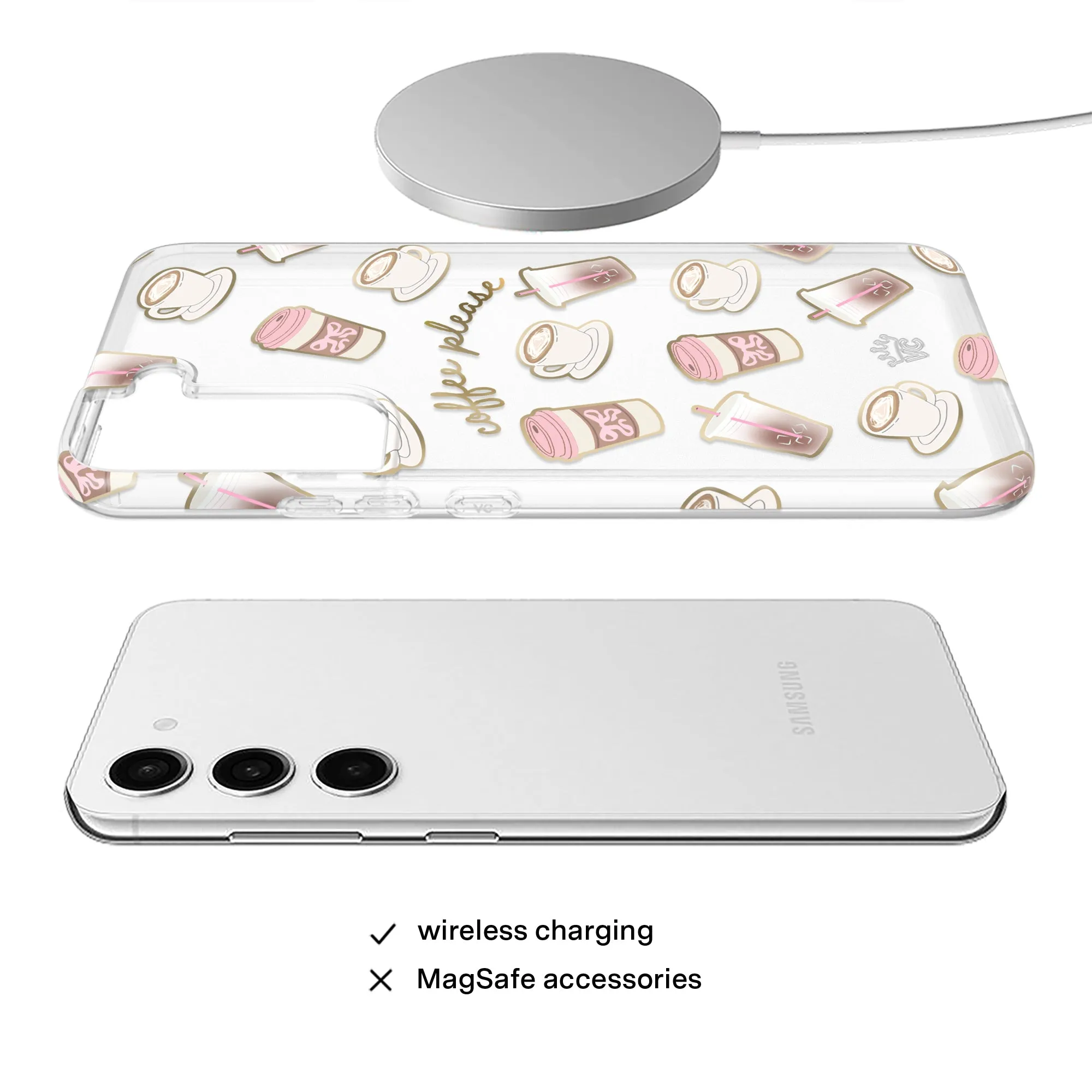 Coffee Please Samsung Case sold by Velvet Caviar product image thumbnail 4
