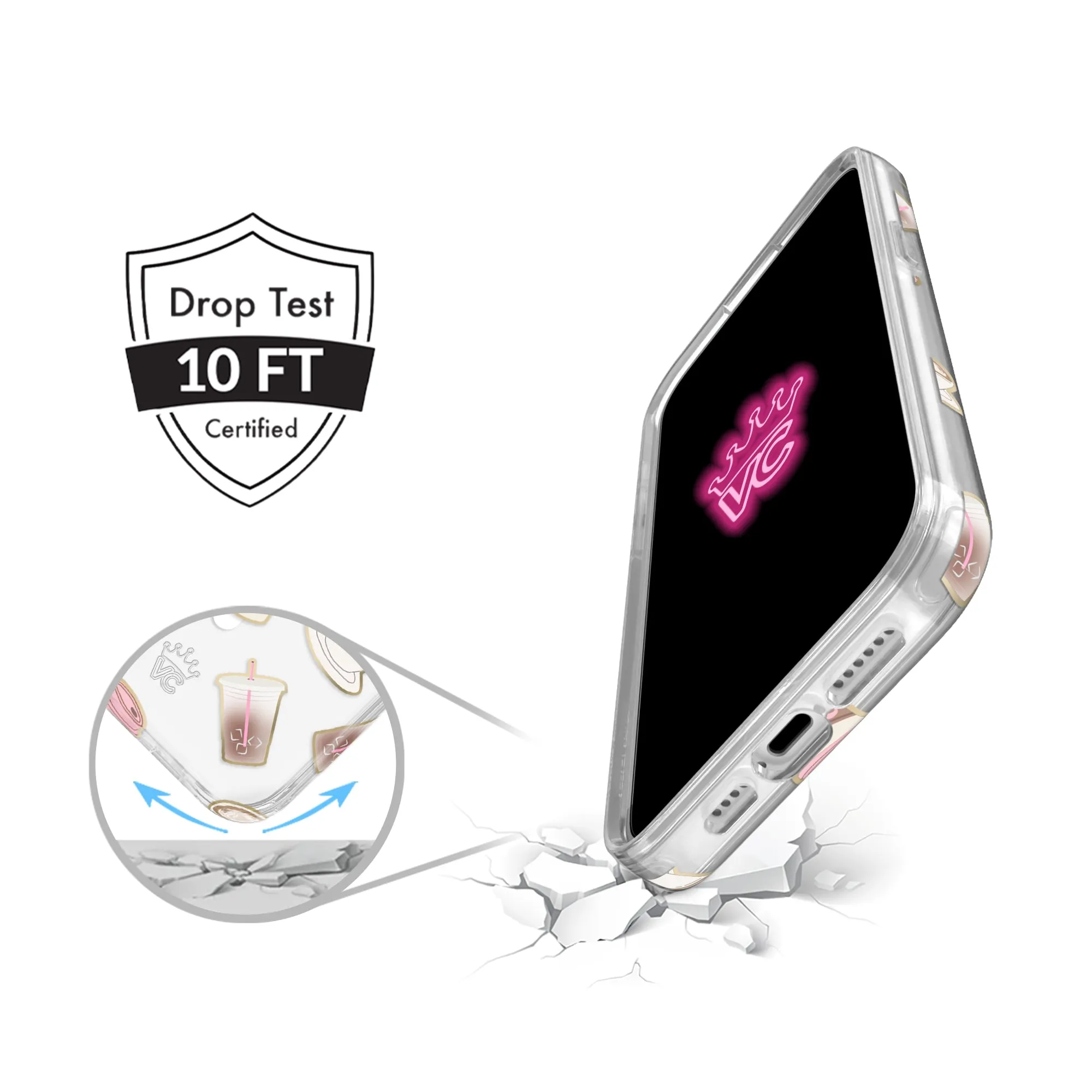 Coffee Please iPhone Case sold by Velvet Caviar product image thumbnail 2