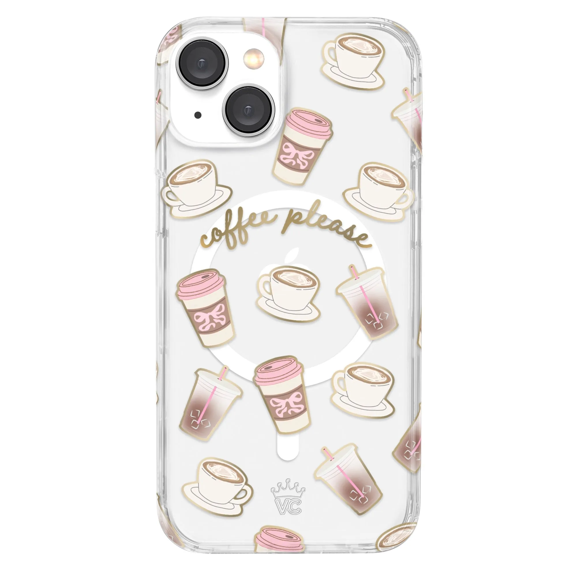 Coffee Please iPhone Case sold by Velvet Caviar