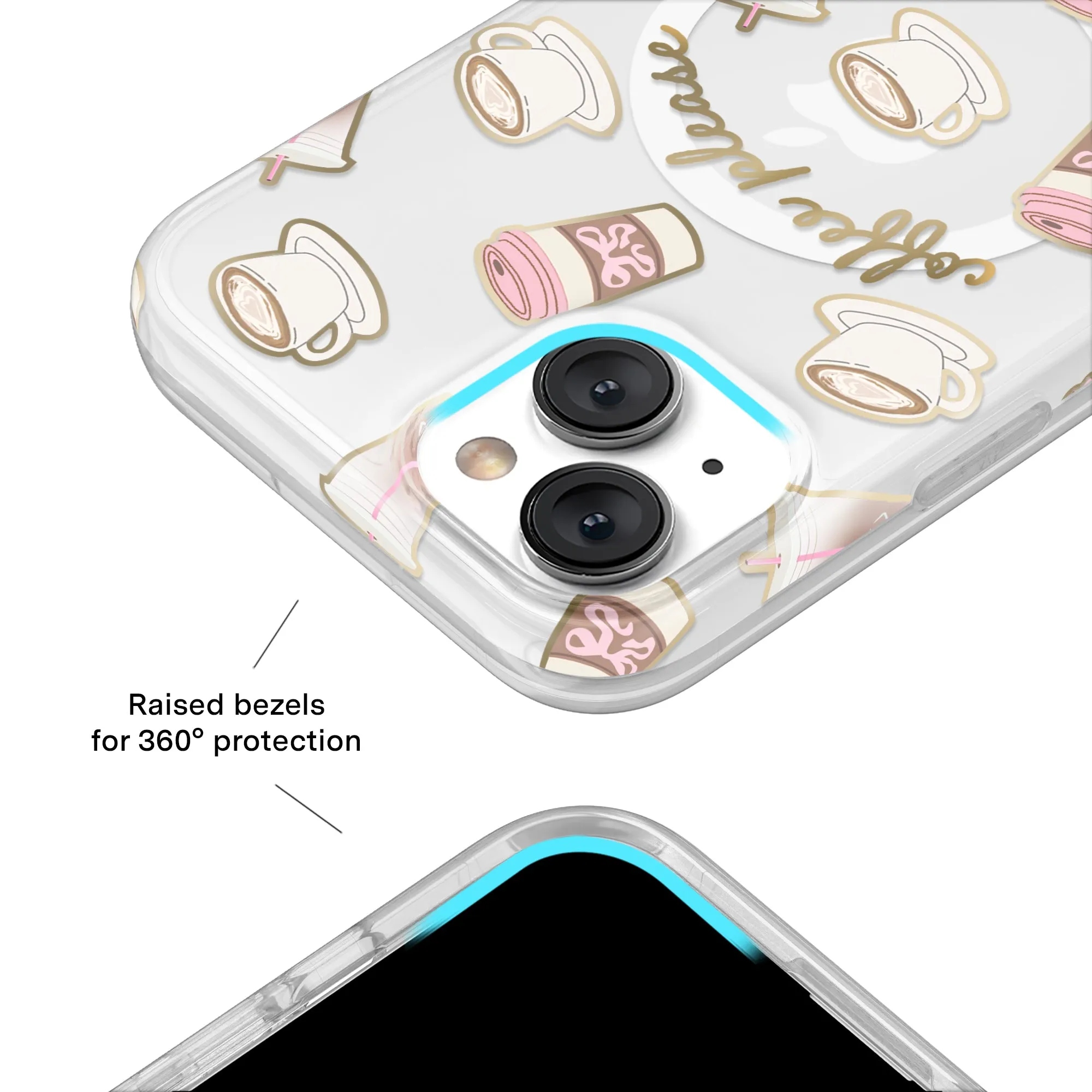 Coffee Please iPhone Case sold by Velvet Caviar product image thumbnail 3