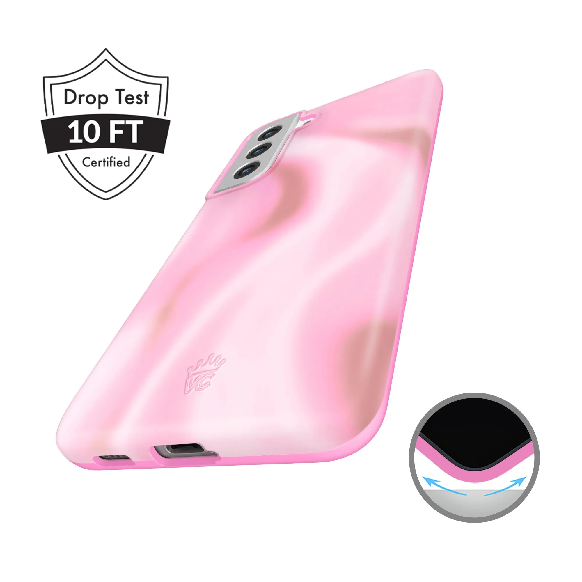 Strawberry Swirl Samsung Case sold by Velvet Caviar product image thumbnail 2