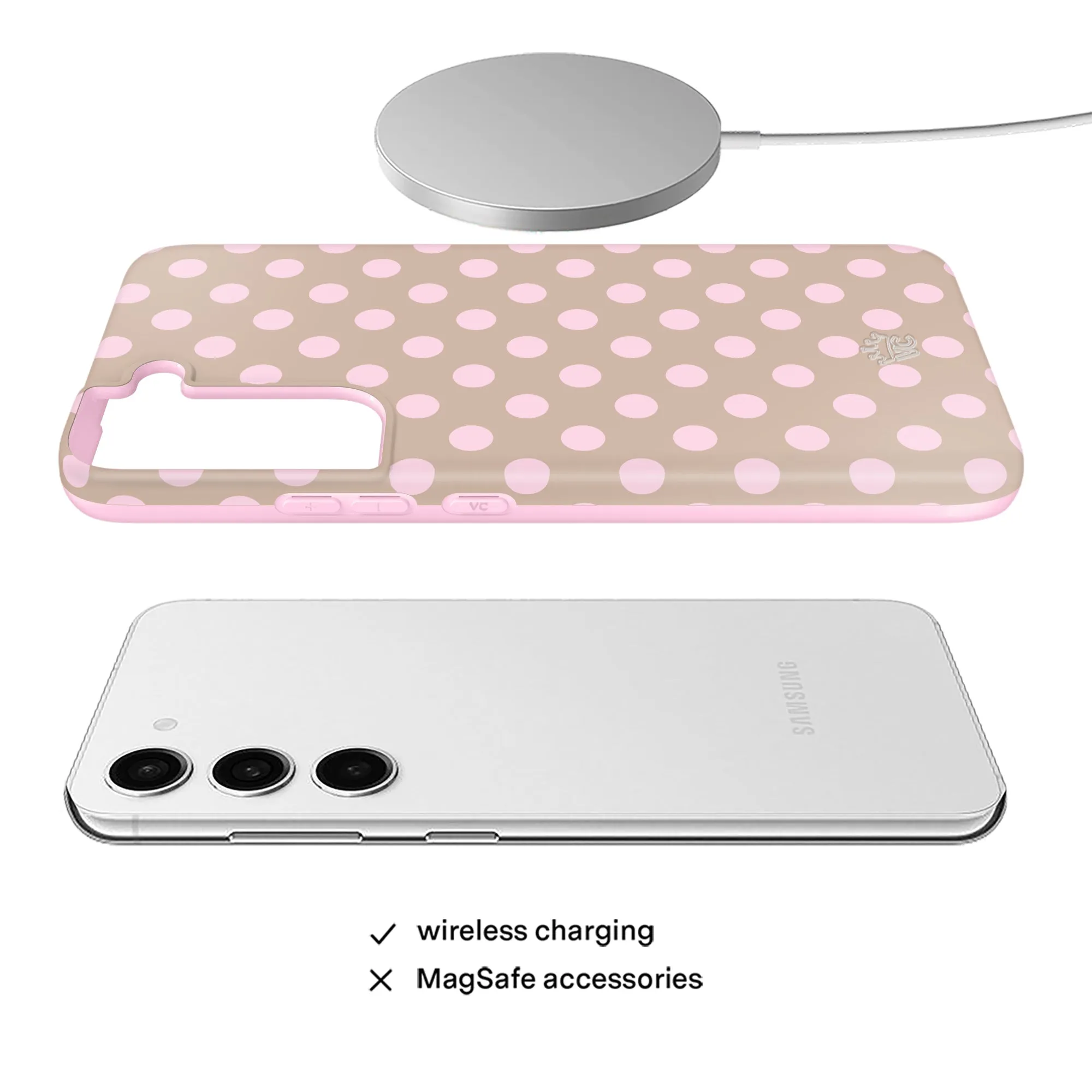 Brown Sugar Polka Dot Samsung Case sold by Velvet Caviar product image thumbnail 4