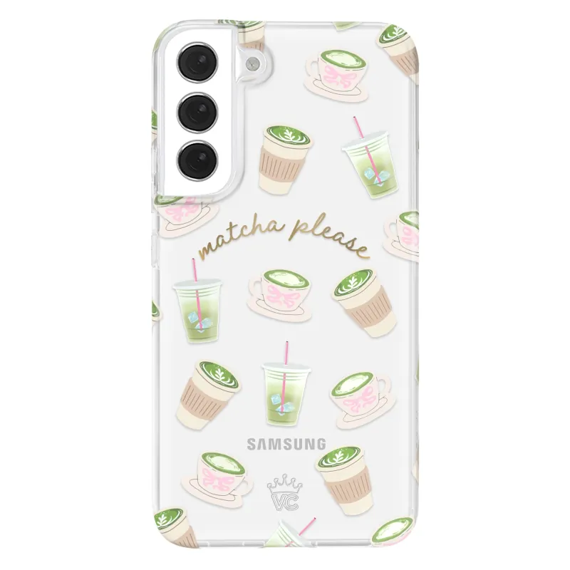 Matcha Please Samsung Case made by Velvet Caviar