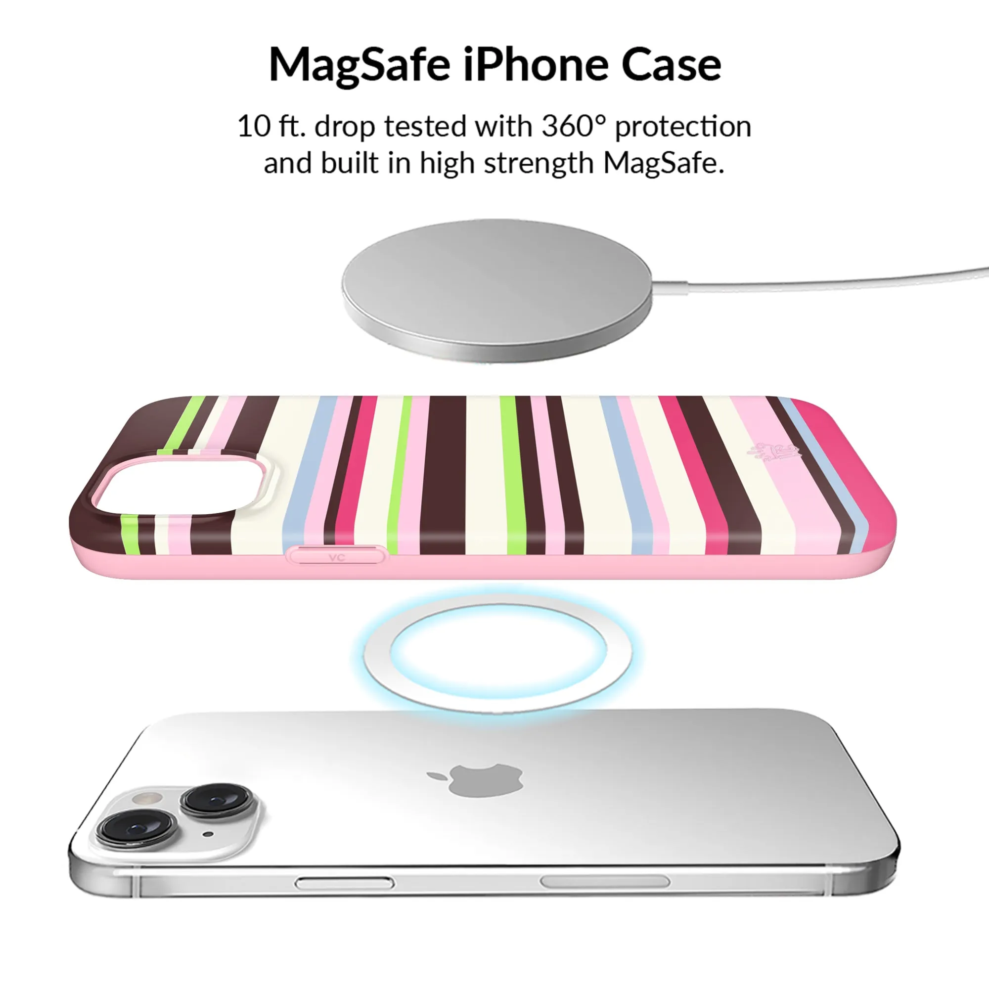 Sweet Treat Stripes iPhone Bundle Set sold by Velvet Caviar product image thumbnail 2