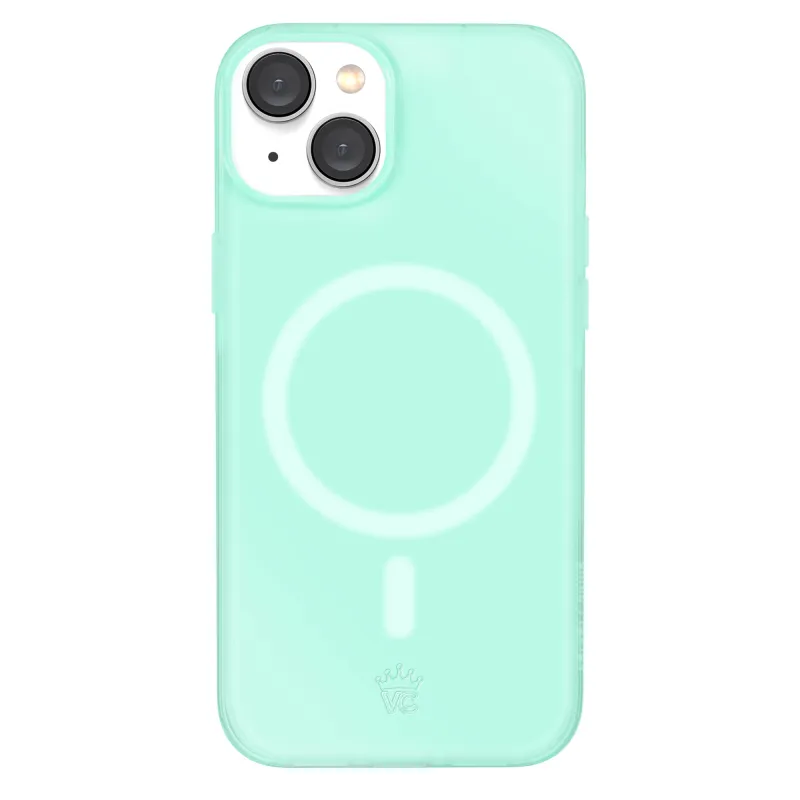 Mint Jelly iPhone Case made by Velvet Caviar
