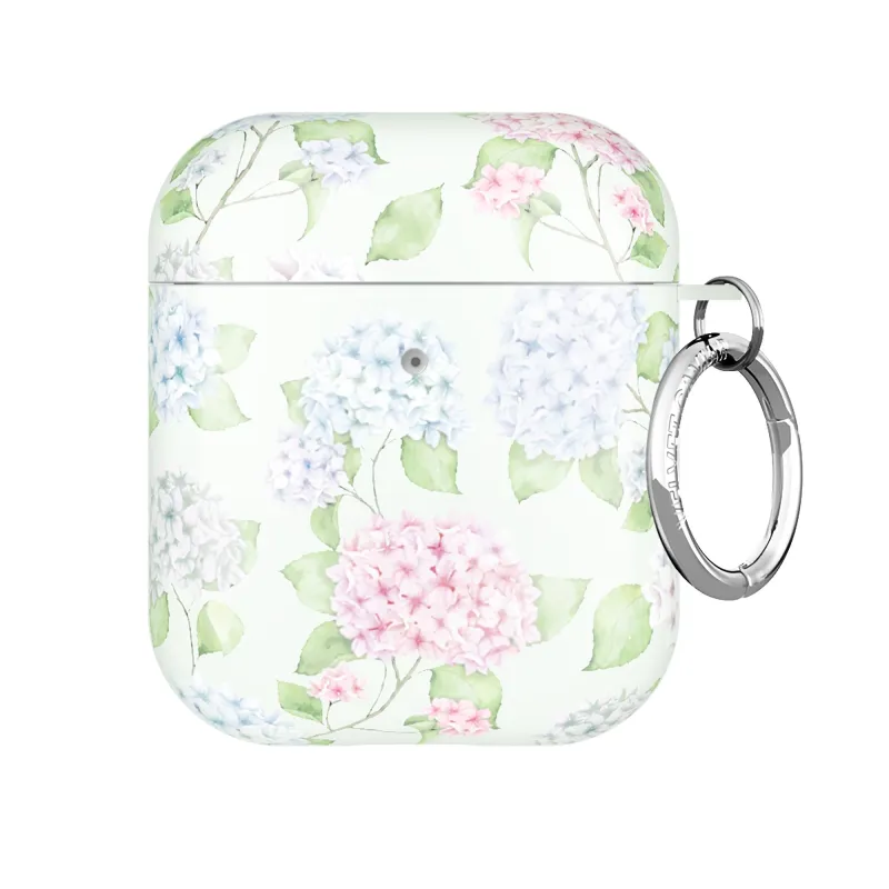Hydrangea Floral AirPod Case made by Velvet Caviar