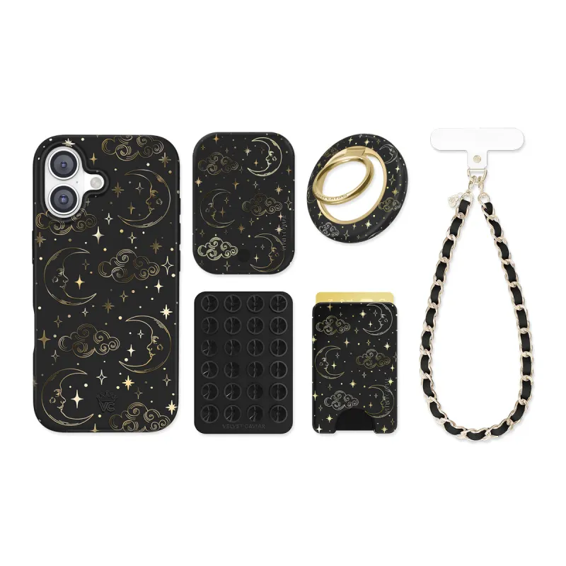 Night Sky Celestial iPhone Bundle Set made by Velvet Caviar