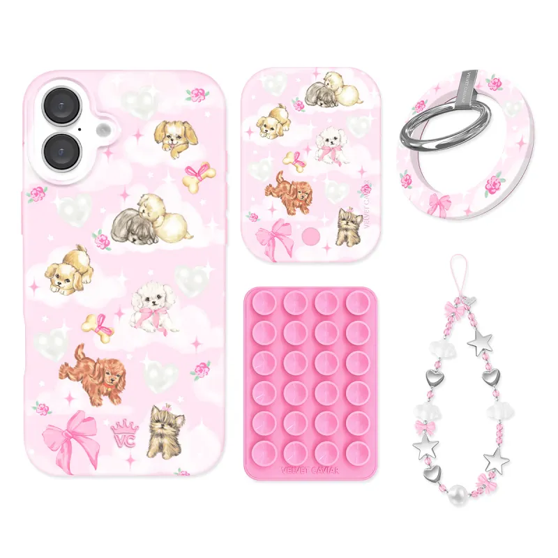 Puppy Love iPhone Bundle Set - Grip made by Velvet Caviar