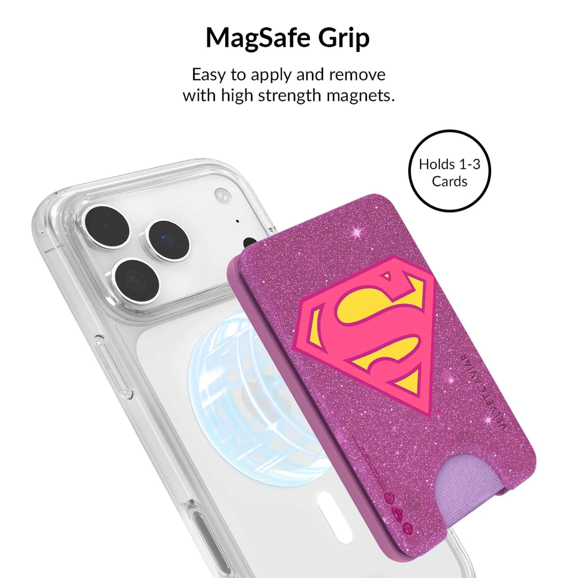 Supergirl Stardust Glitter iPhone Bundle Set sold by Velvet Caviar product image thumbnail 5