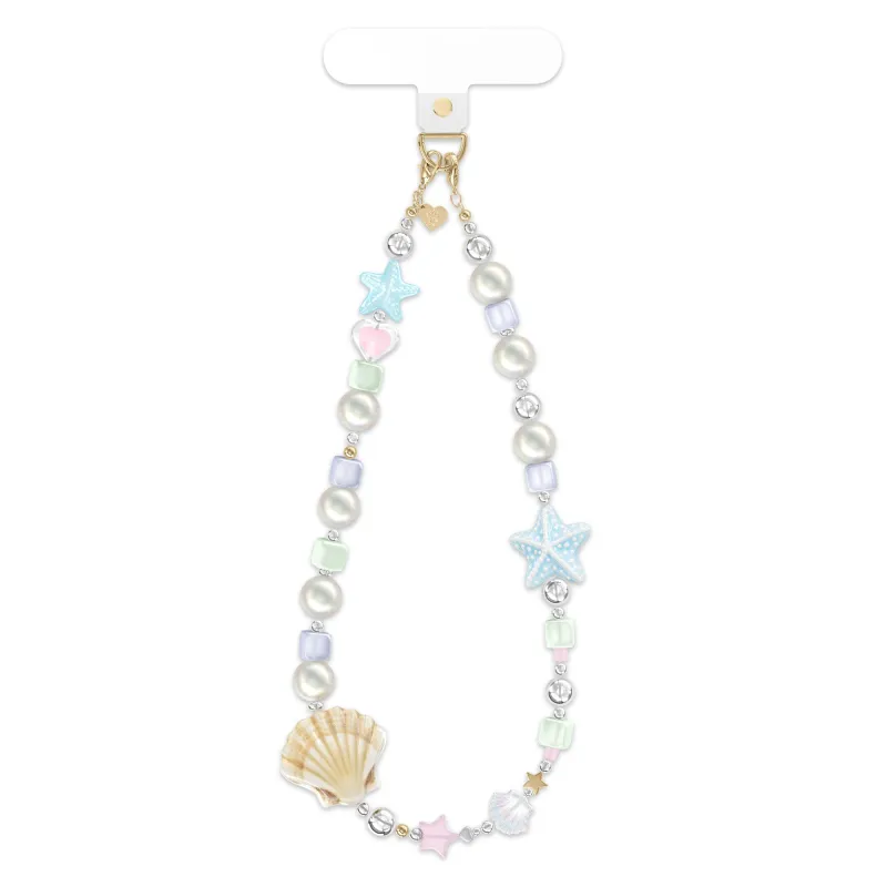 Seashells Phone Charm made by Velvet Caviar