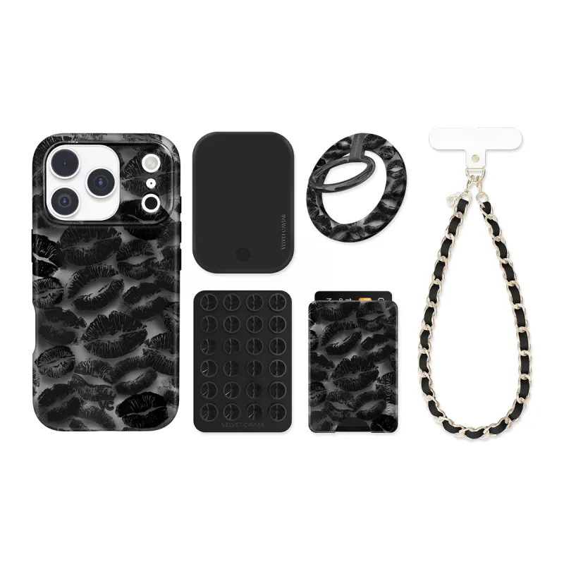 Kiss Me Goodnight iPhone Bundle Set made by Velvet Caviar