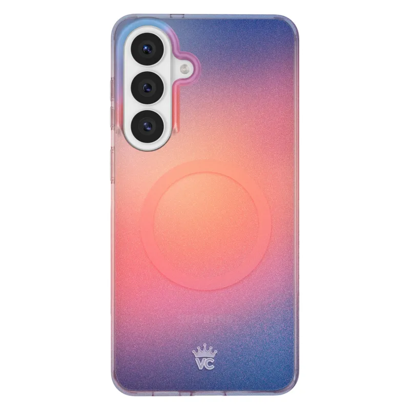 Sunset Glow Aura Samsung Case made by Velvet Caviar