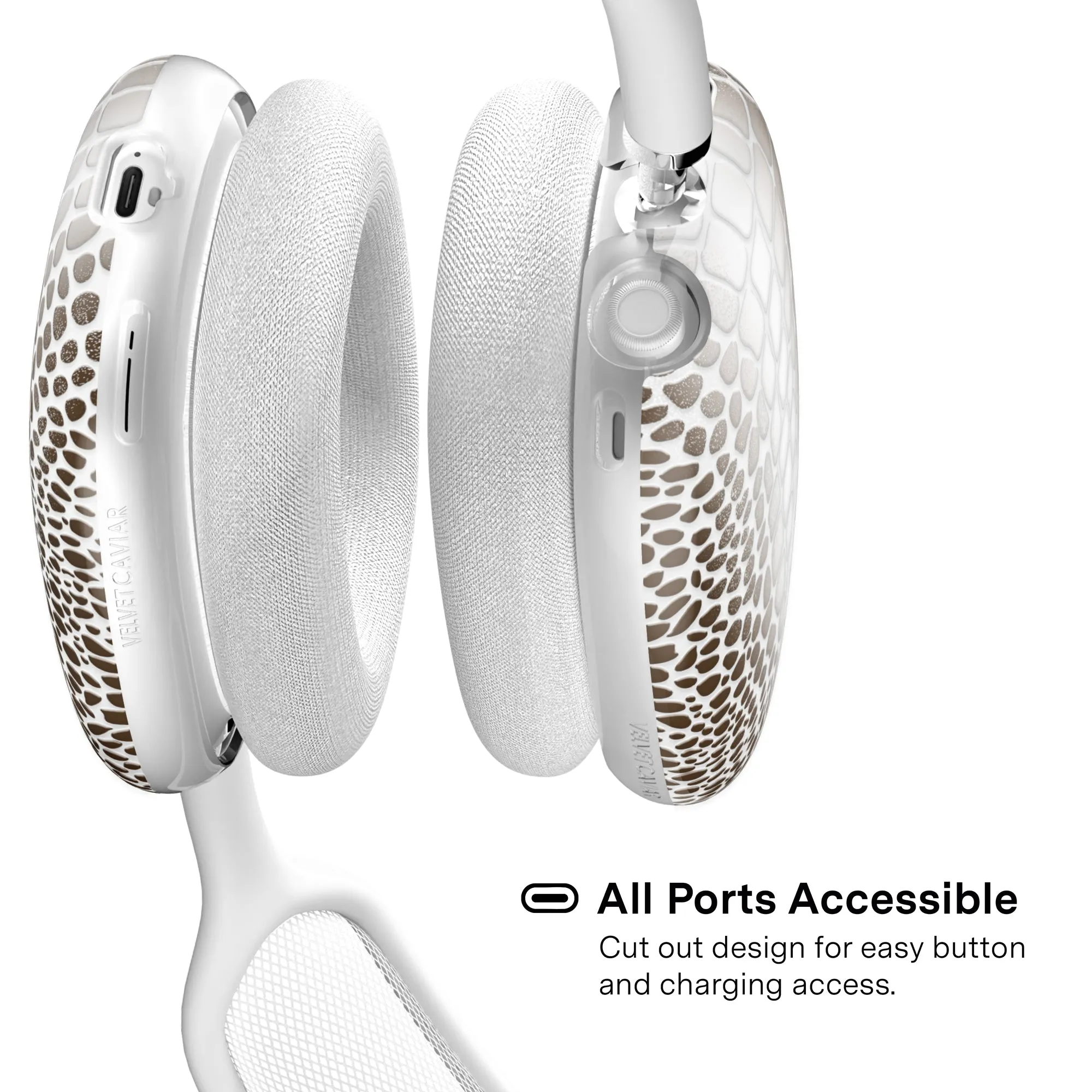 Himalayan Croc AirPod Max Case sold by Velvet Caviar product image thumbnail 4