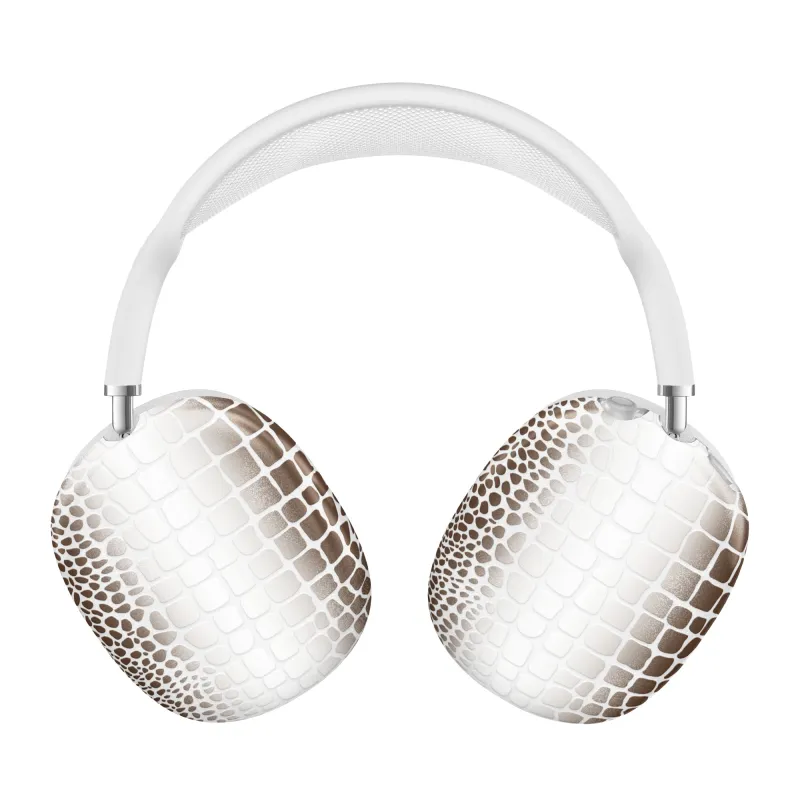 Himalayan Croc AirPod Max Case made by Velvet Caviar