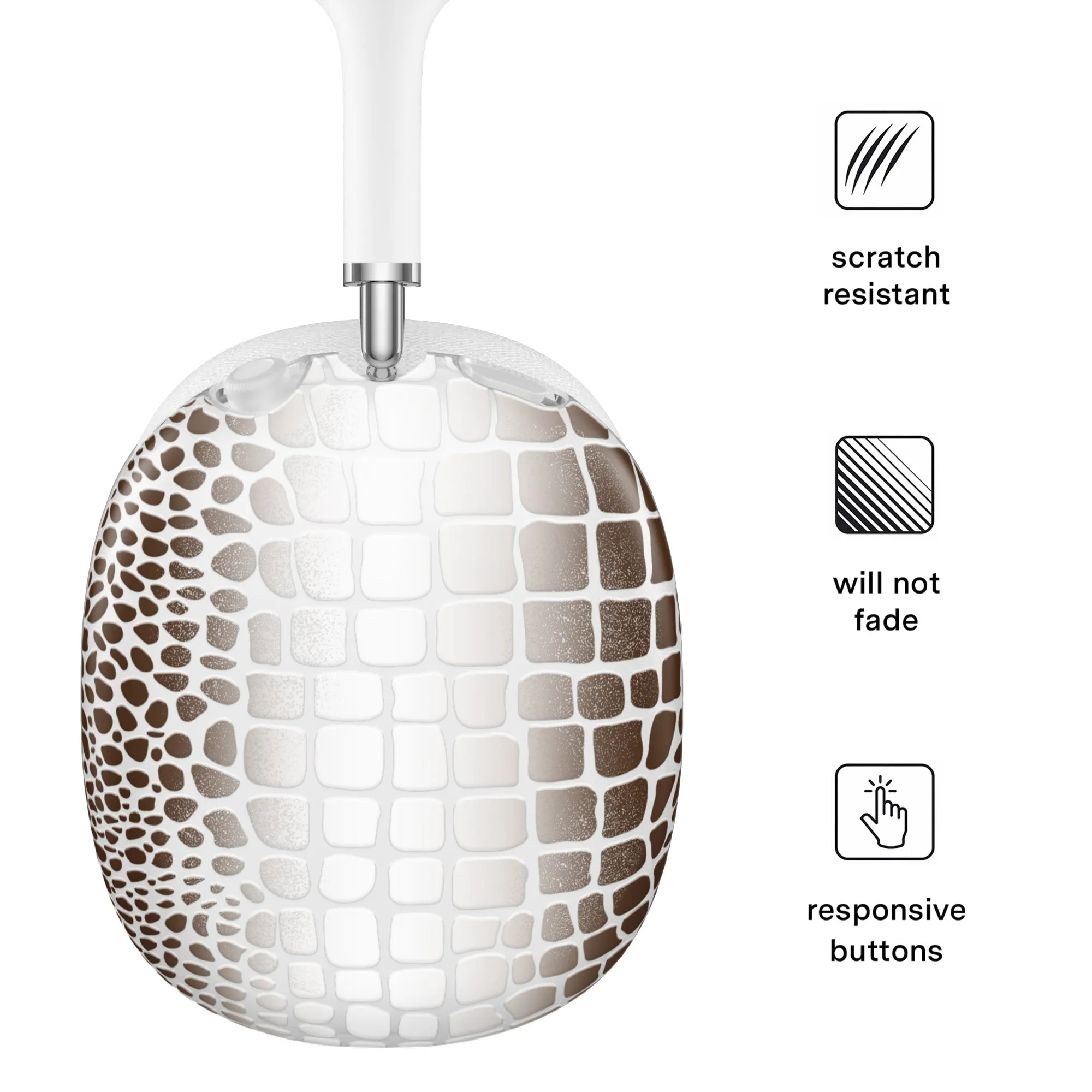 Himalayan Croc AirPod Max Case sold by Velvet Caviar product image thumbnail 3