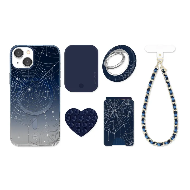 Widow’s Web Crystal iPhone Bundle Set made by Velvet Caviar
