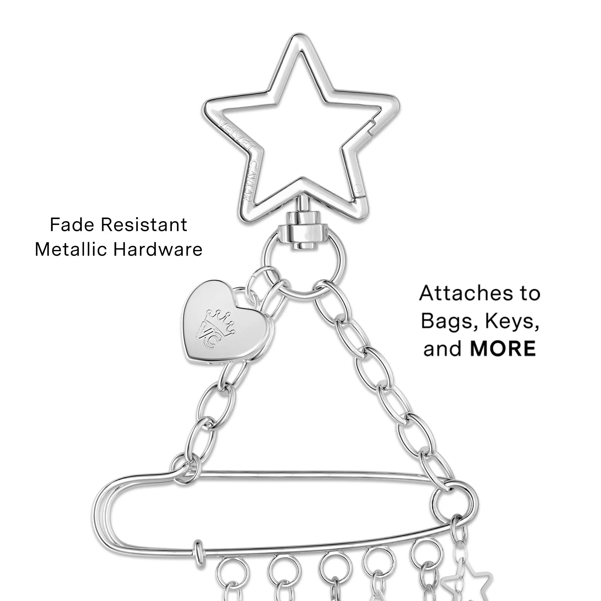 Pretty Punk Bag Charm sold by Velvet Caviar product image thumbnail 4