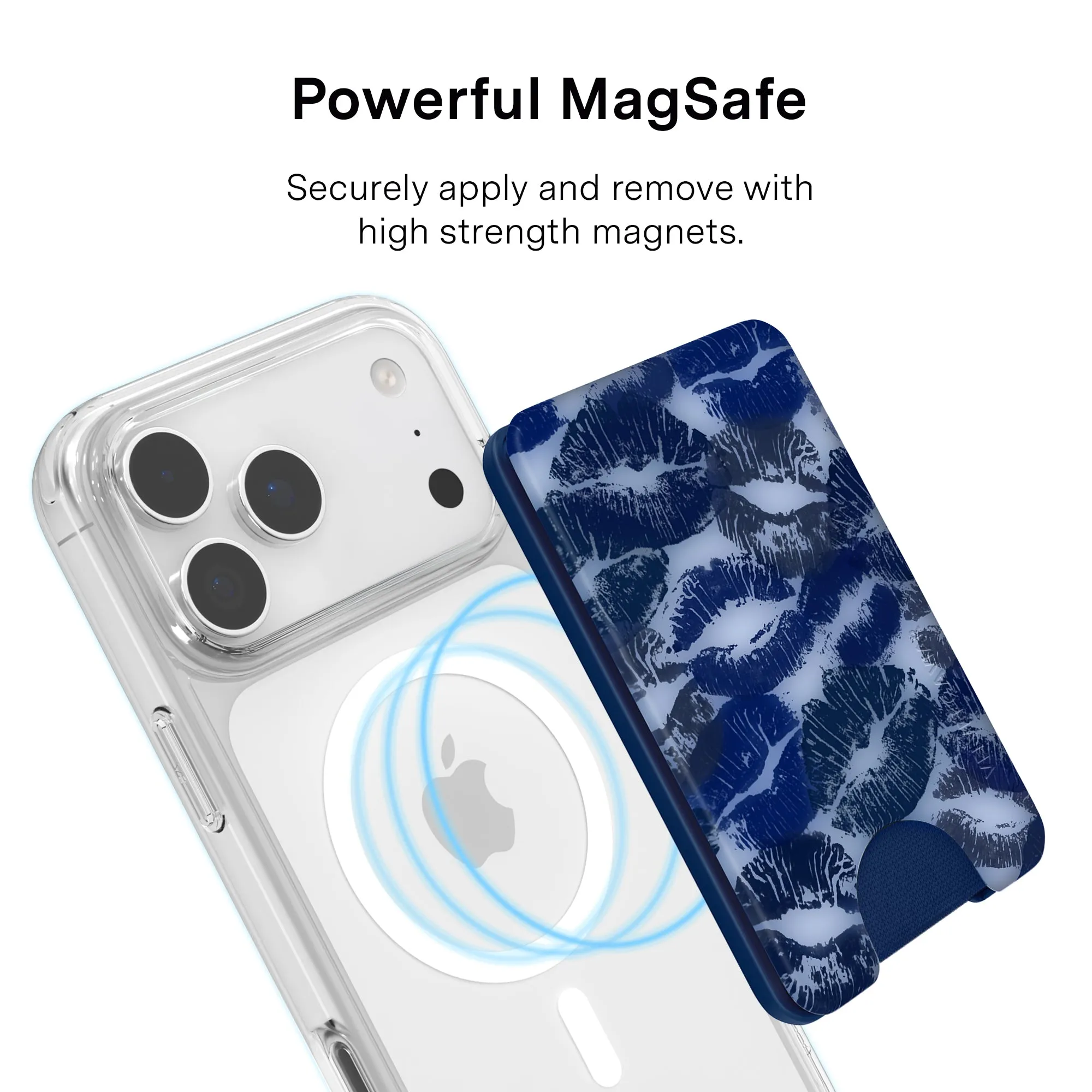 Midnight Kisses MagSafe Wallet sold by Velvet Caviar product image thumbnail 5
