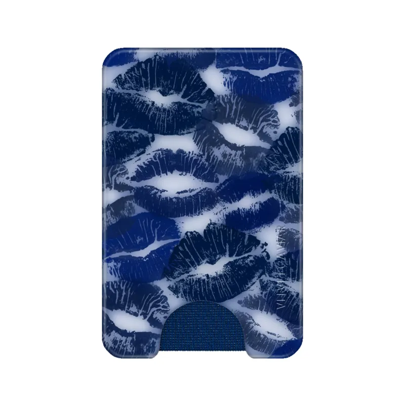 Midnight Kisses MagSafe Wallet made by Velvet Caviar