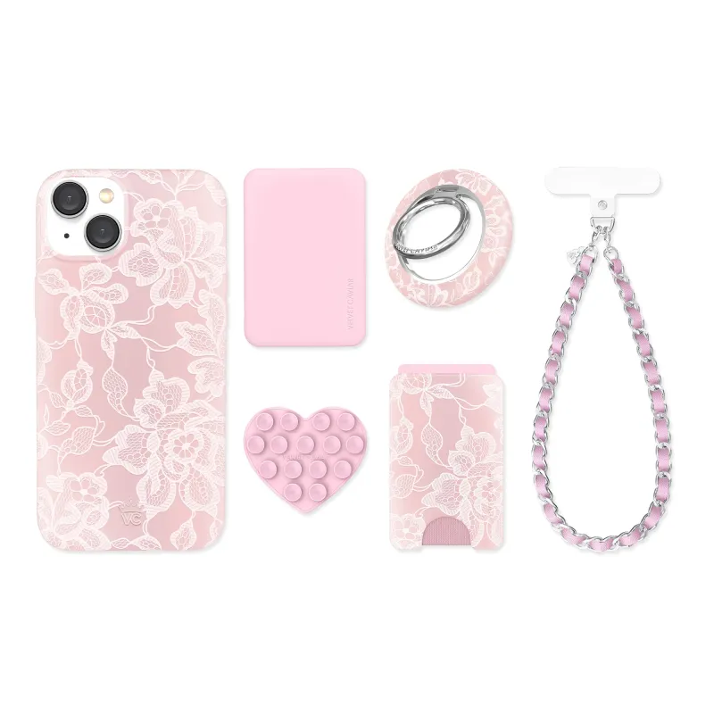 Undress Me Lace iPhone Bundle Set made by Velvet Caviar