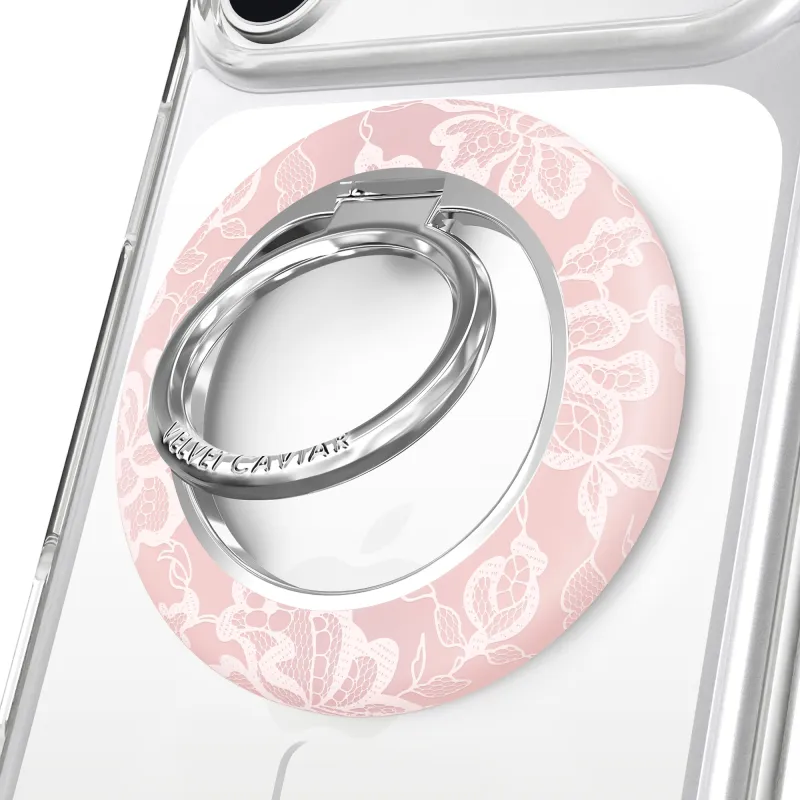 Undress Me Lace MagSafe Grip Ring made by Velvet Caviar