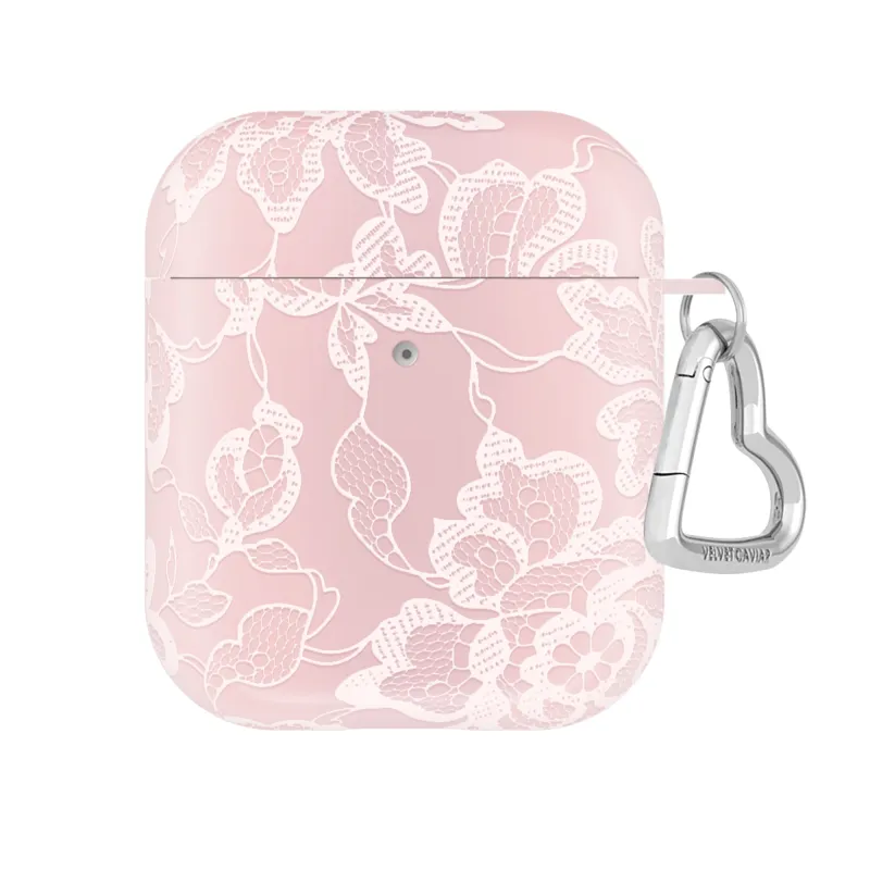 Undress Me Lace AirPod Case made by Velvet Caviar