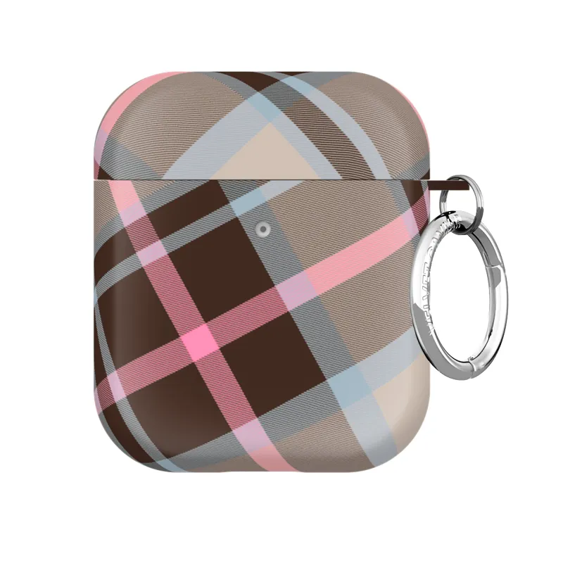 London Plaid AirPod Case made by Velvet Caviar
