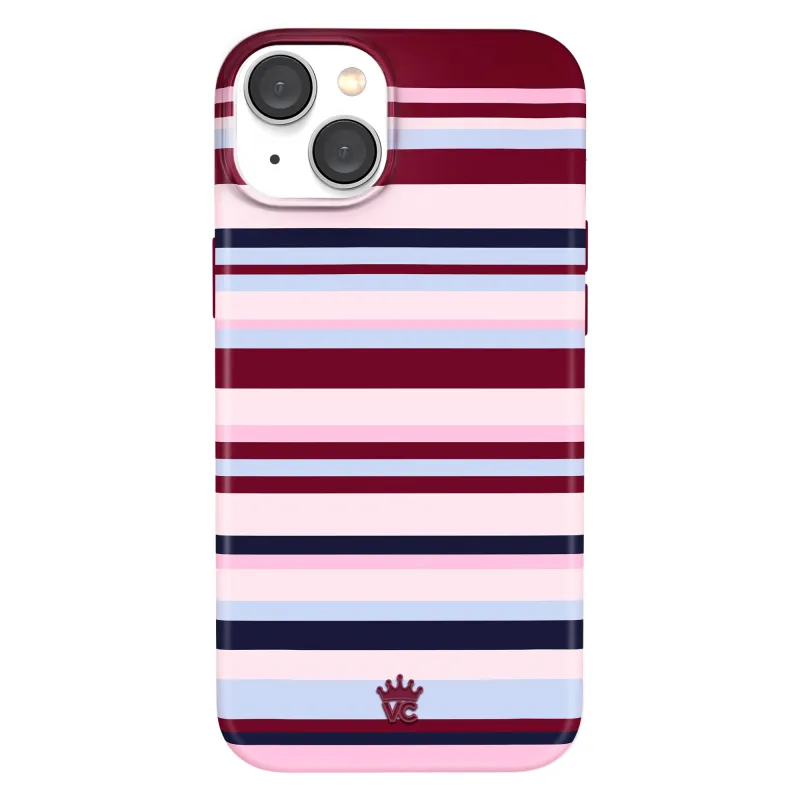 SoHo Stripes iPhone Case made by Velvet Caviar